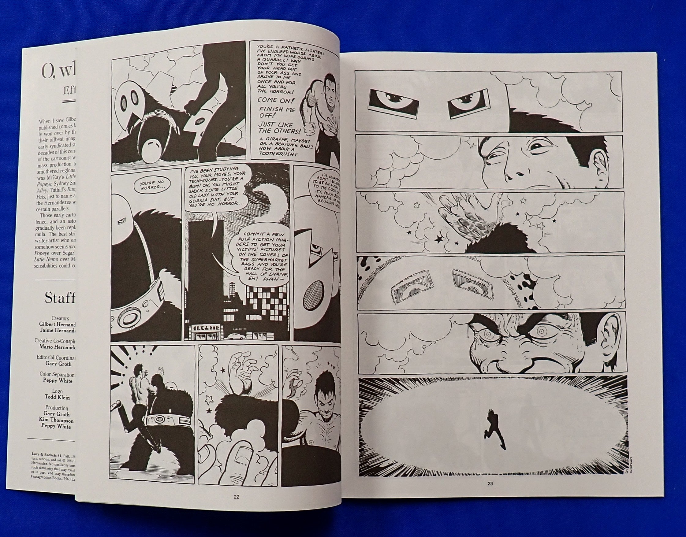 Love and Rockets #1 (1982) - NM+ (9.2+) - 1st Print [Pre-Owned]