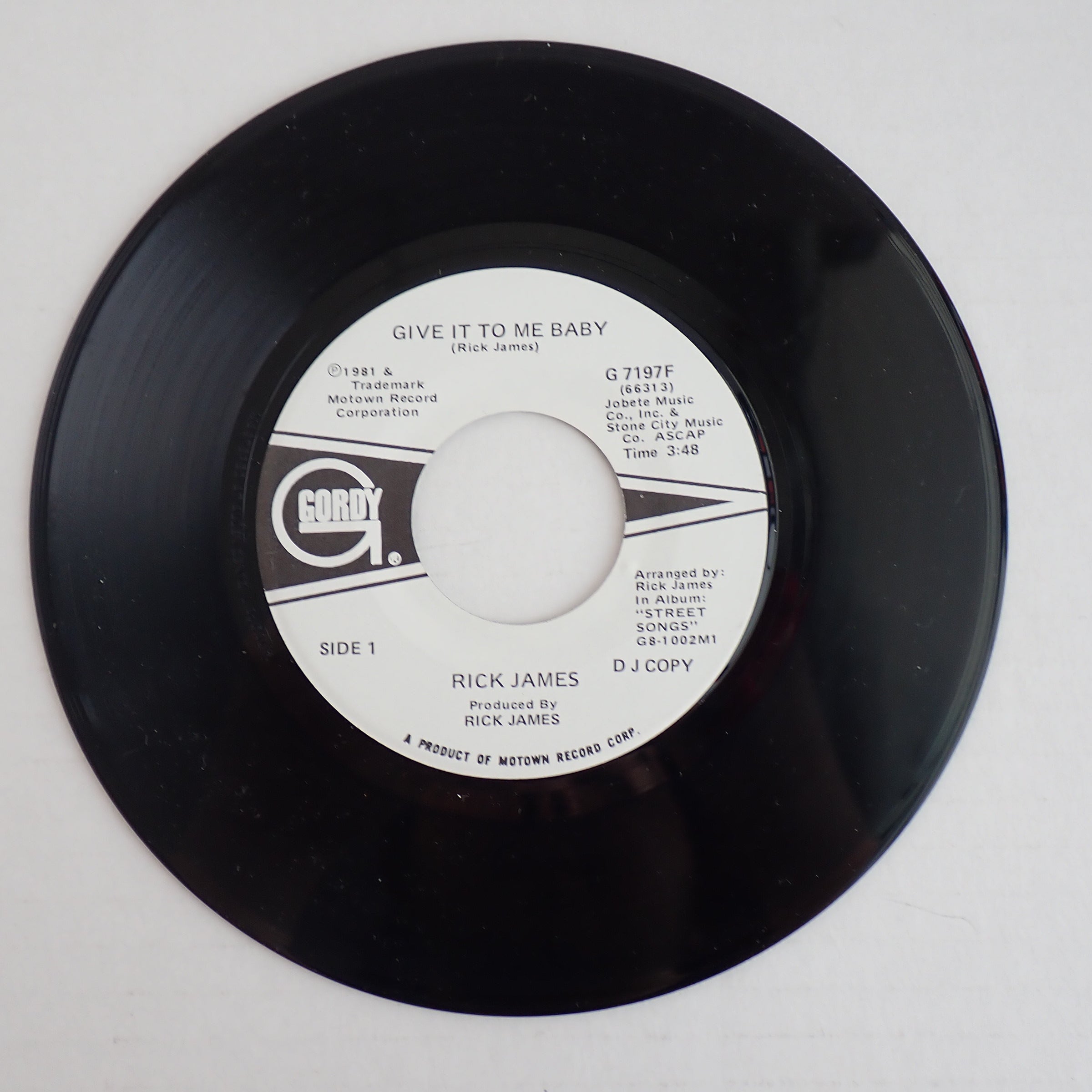 Rick James - Give it to Me Baby - Vinyl