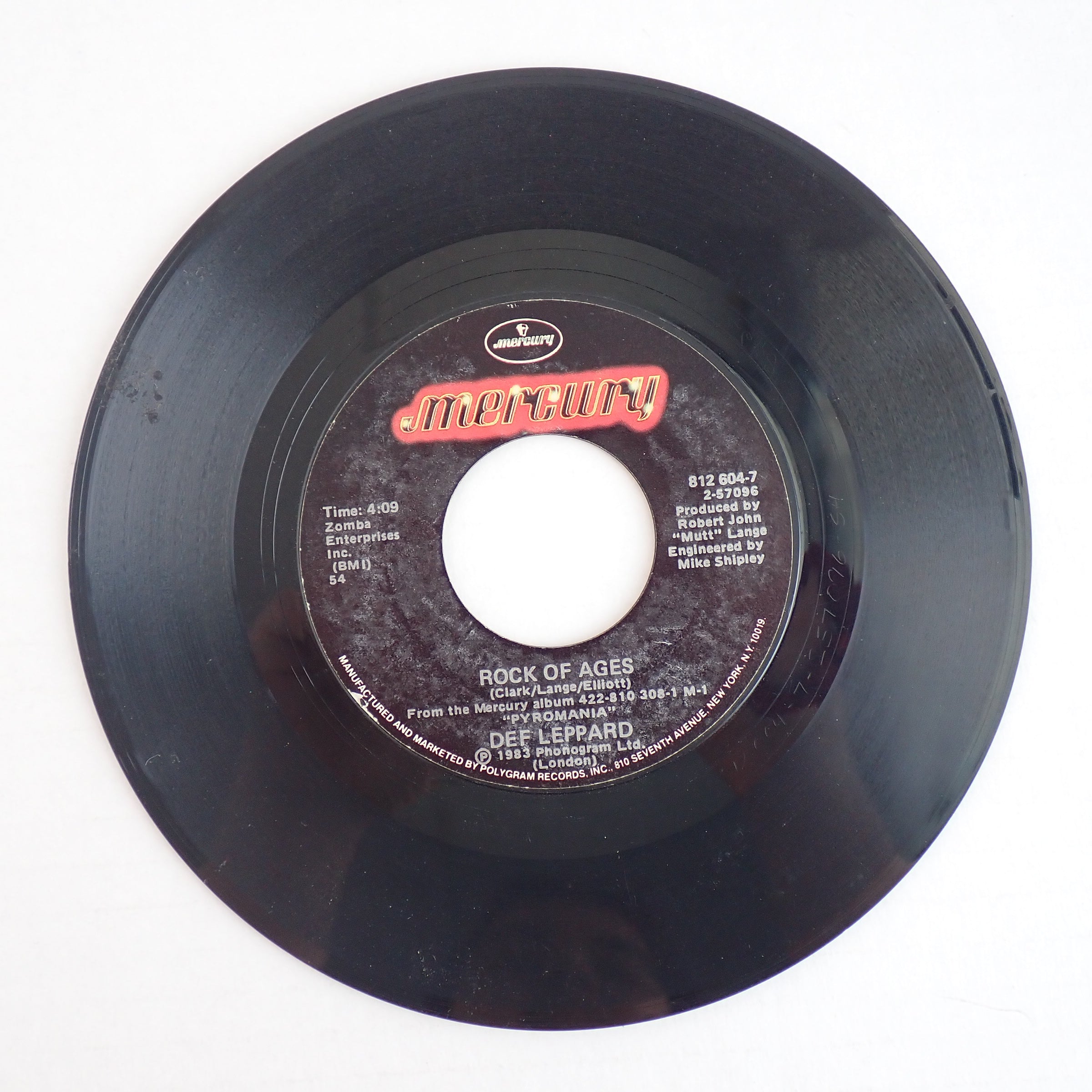 Def Leopard - Billy's Got a Gun / Rock of Ages - Vinyl