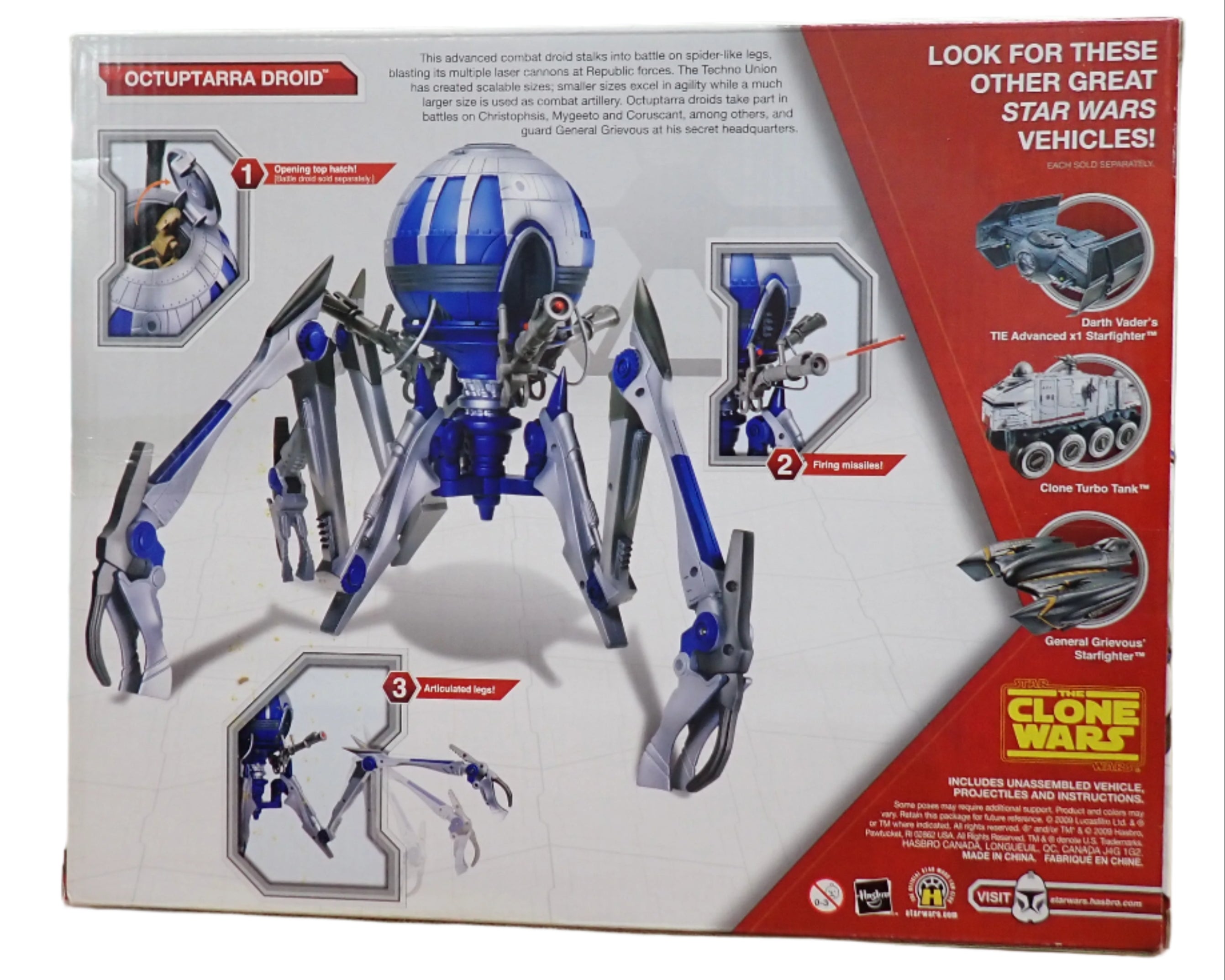 Star Wars the Clone Wars: Octuptarra Droid