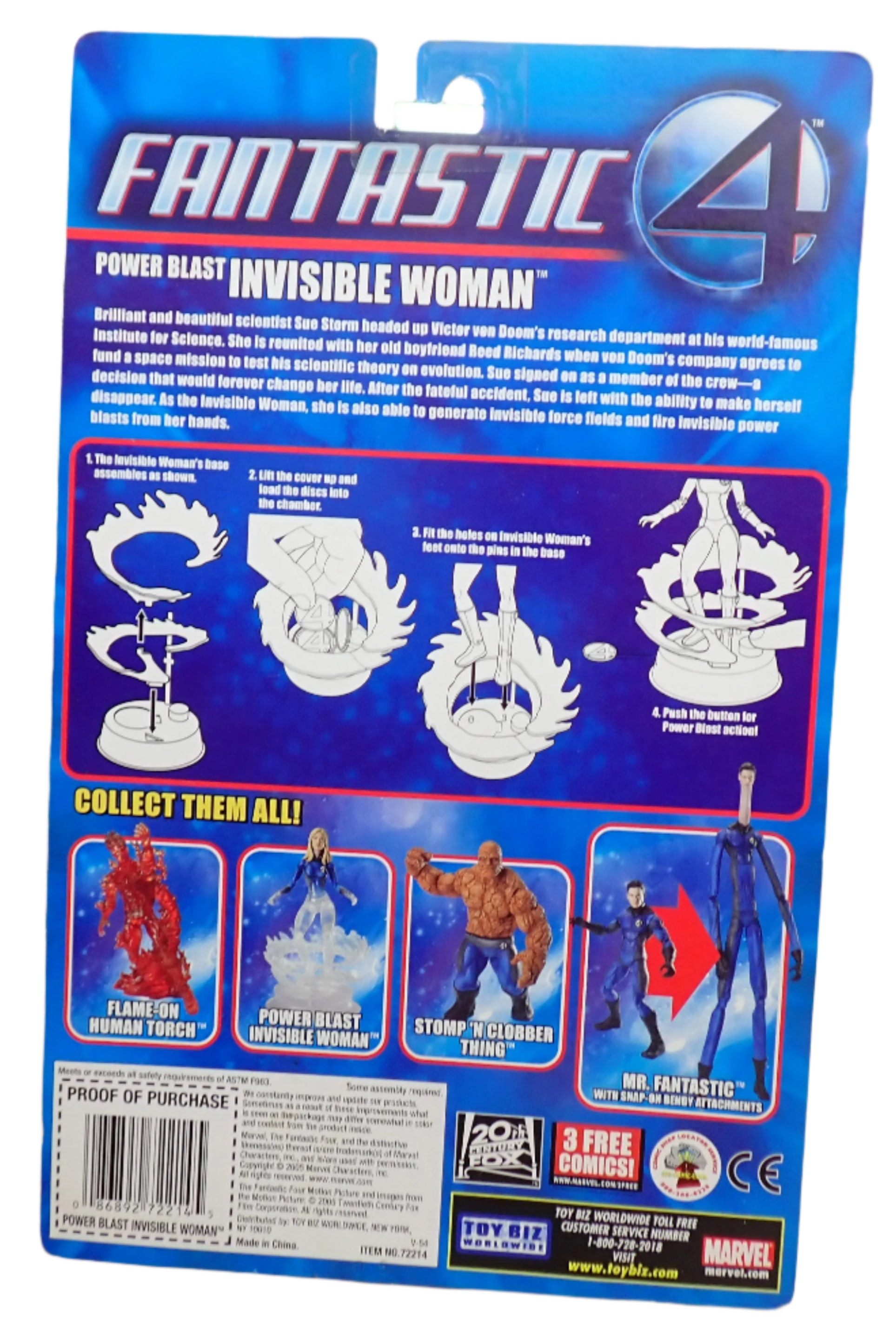 Fantastic 4 - Power Blash Invisible Woman
