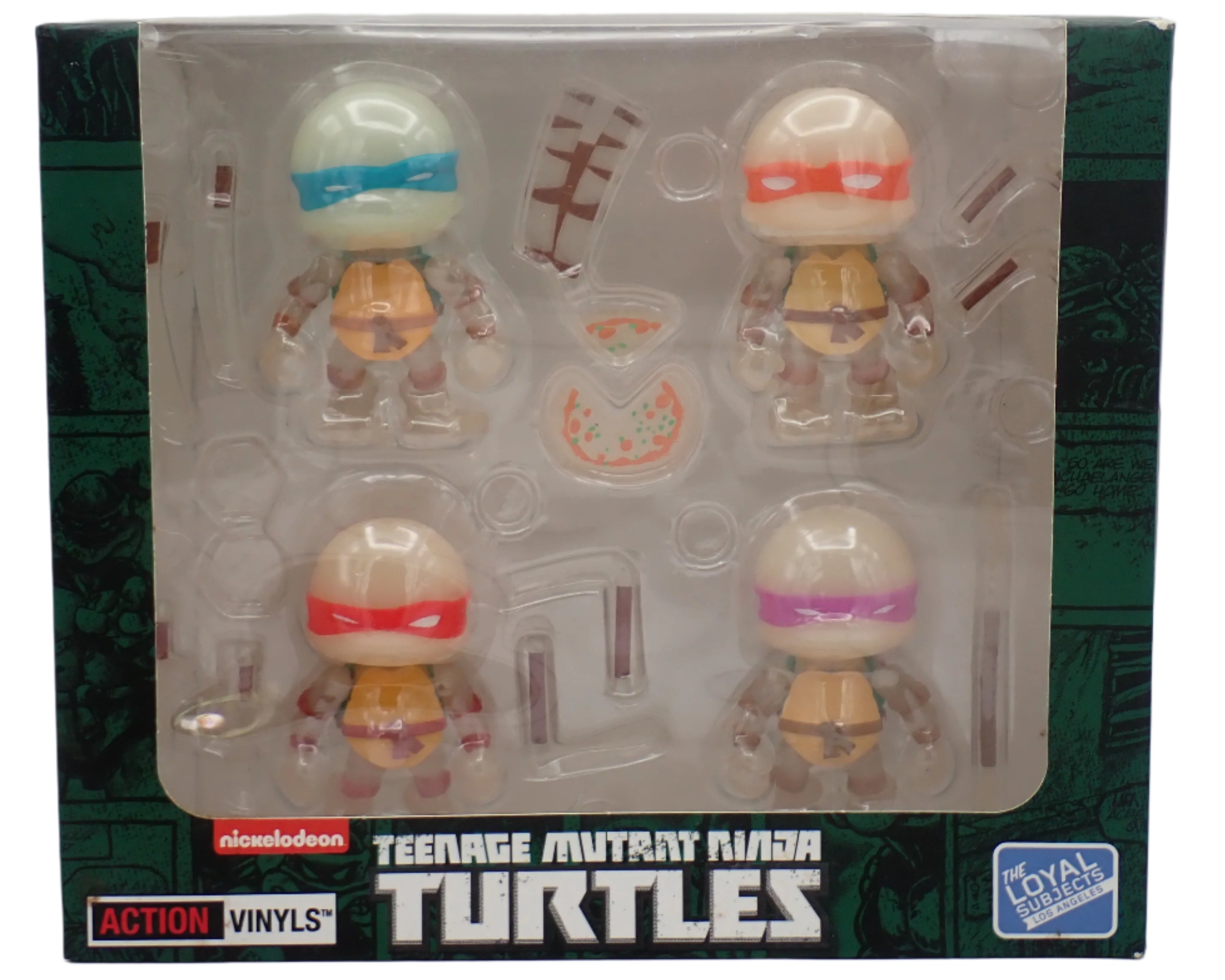 Radioactive Turtles - TMNT Action Vinyls