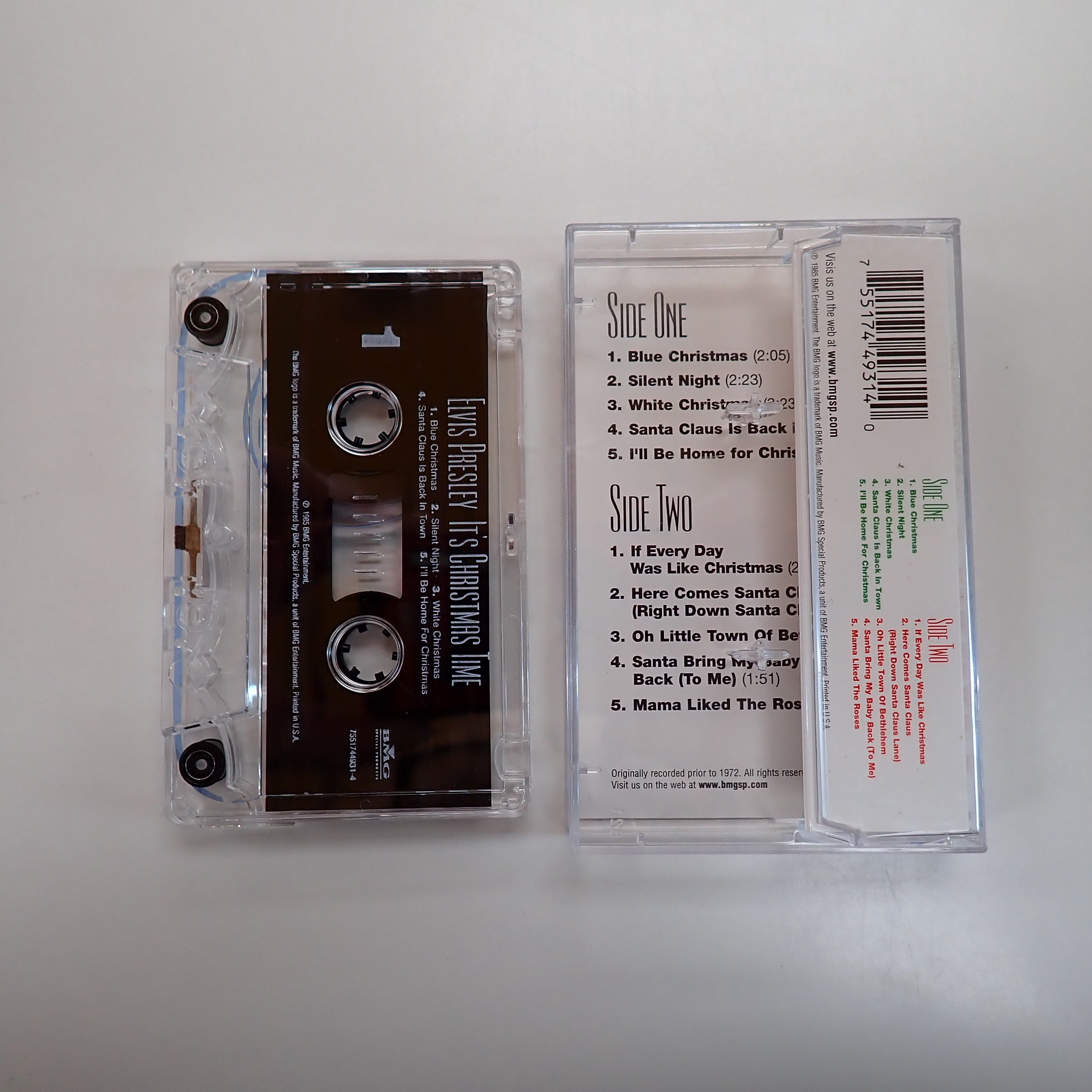 Elvis Presley - It's Christmas Time - Cassette