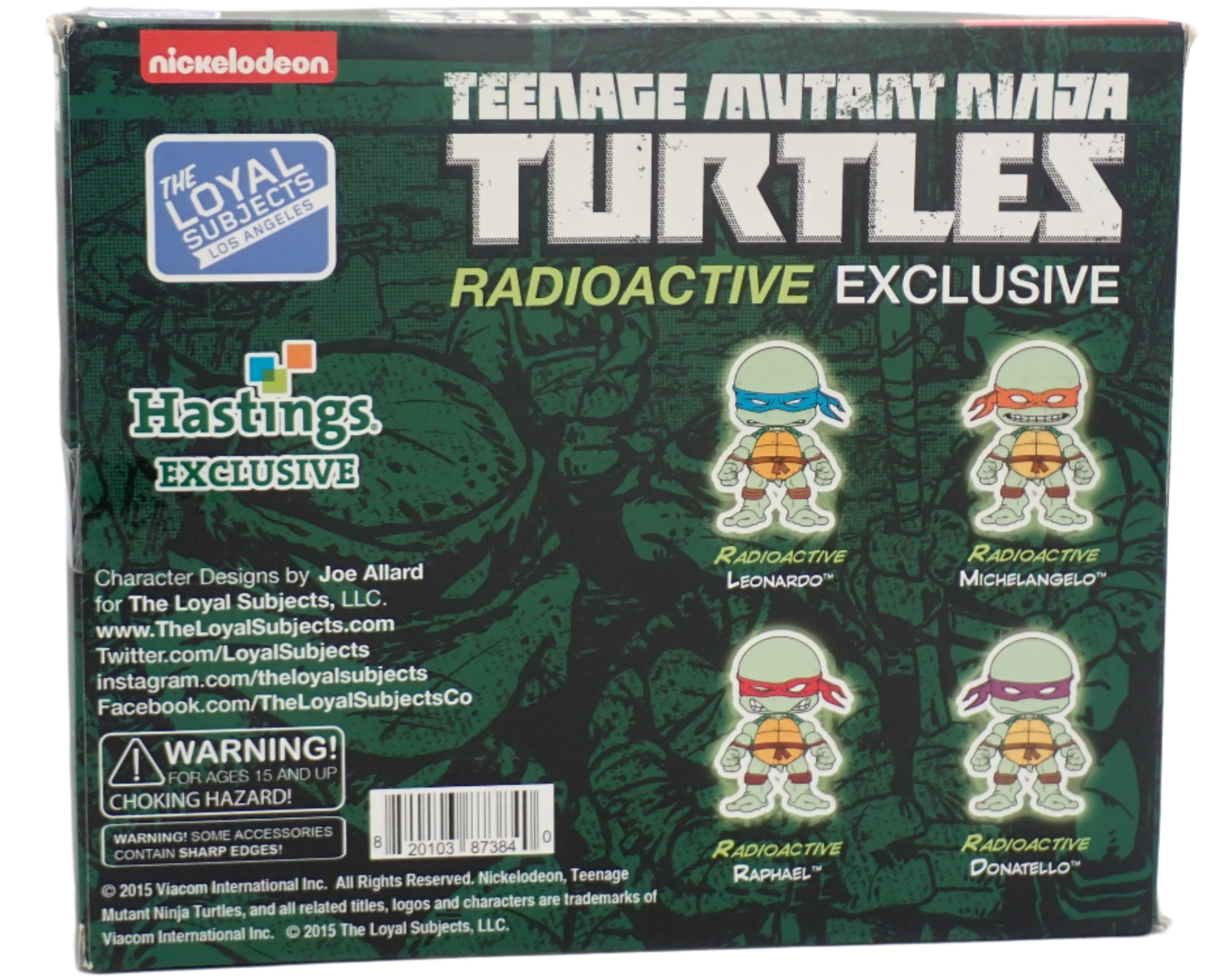 Radioactive Turtles - TMNT Action Vinyls