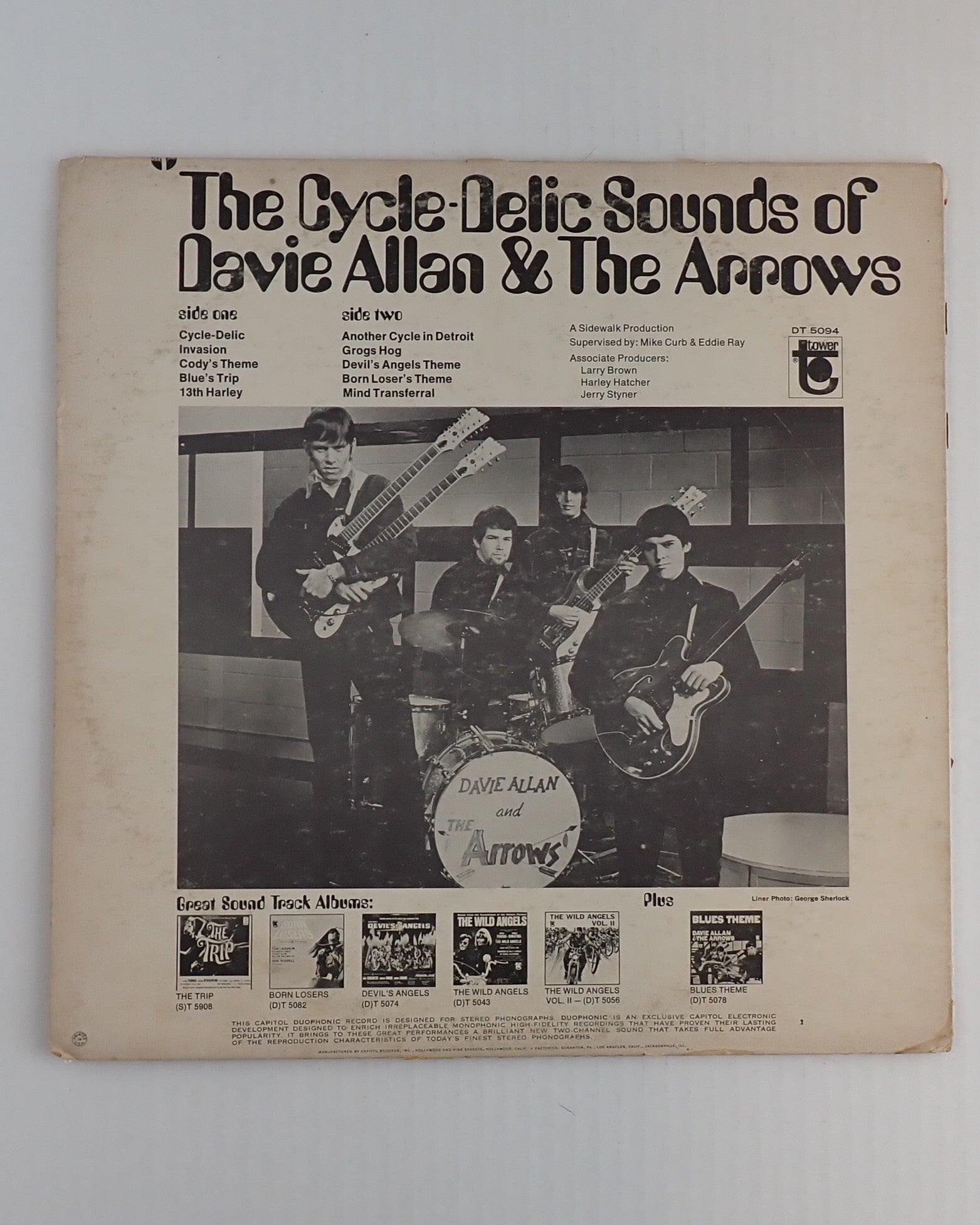 The Arrows Featuring Davie Allan ‎– Cycle-Delic Sounds - Vinyl