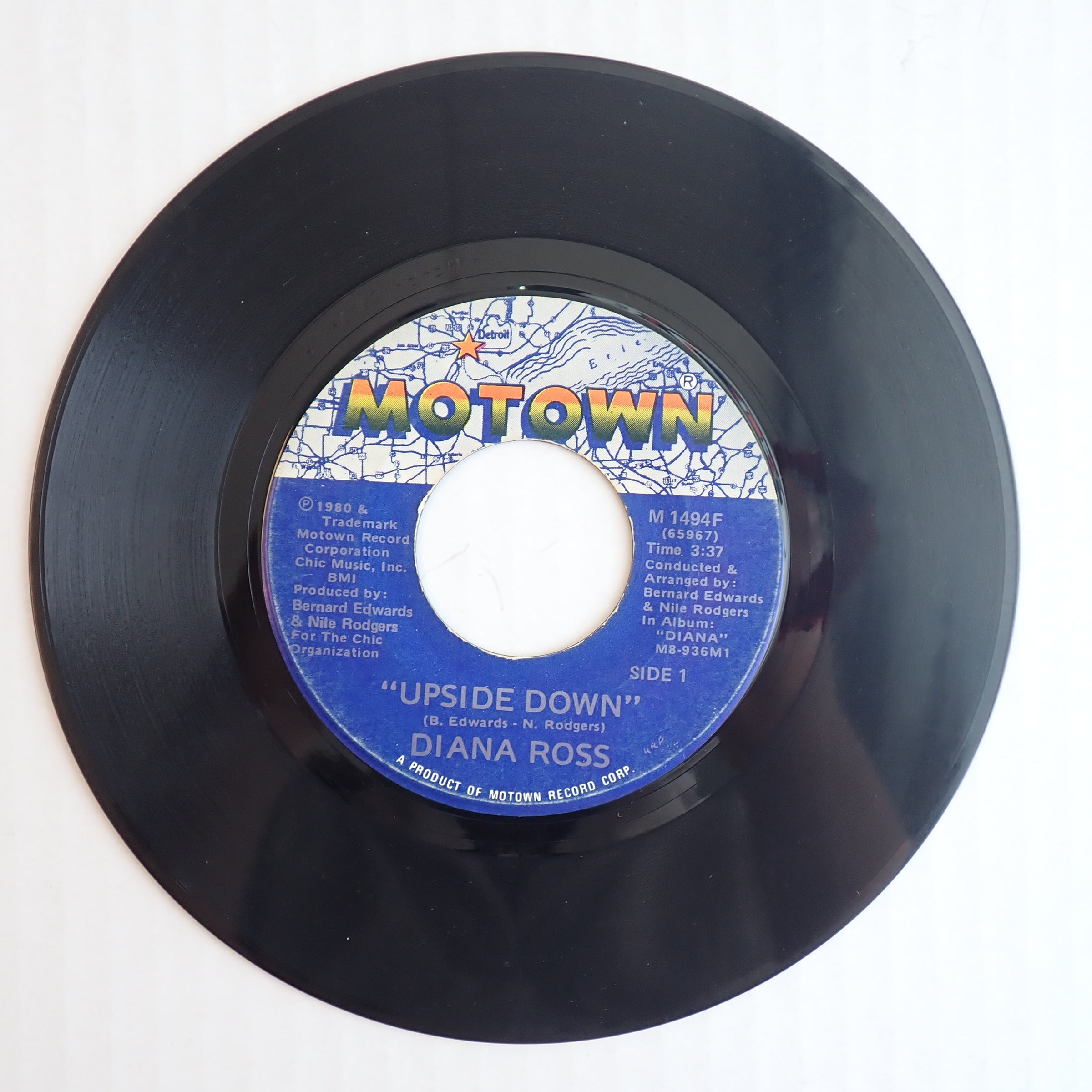 Diana Ross - Upside Down / Friend to Friend - Vinyl