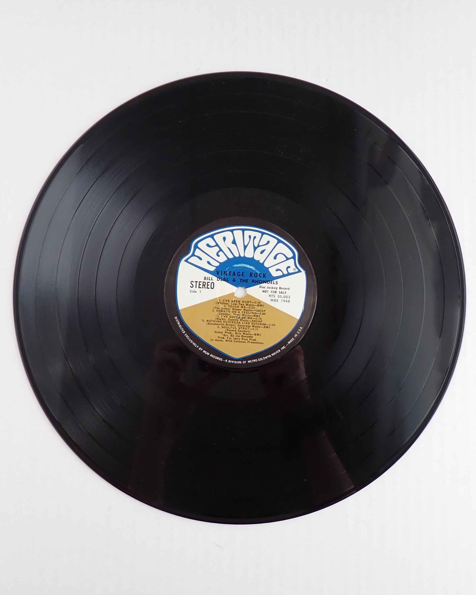 Bill Deal And The Rhondels ‎– Vintage Rock - Vinyl