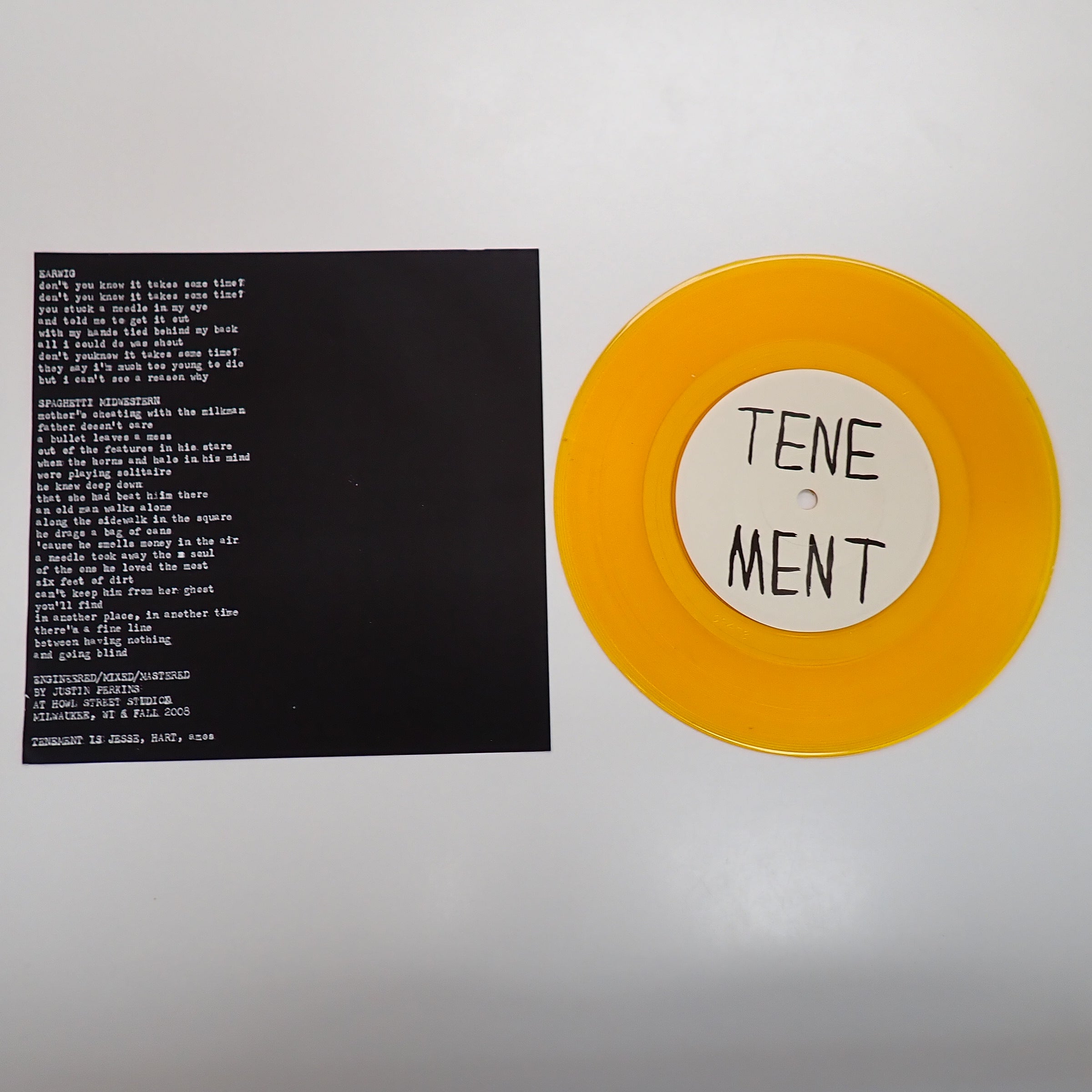 Tenement / Used Kids - Vinyl