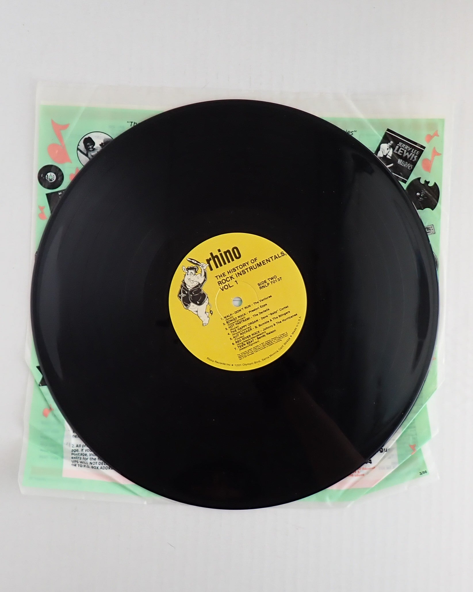 Various ‎– The History Of Rock Instrumentals Volume 1 - Vinyl