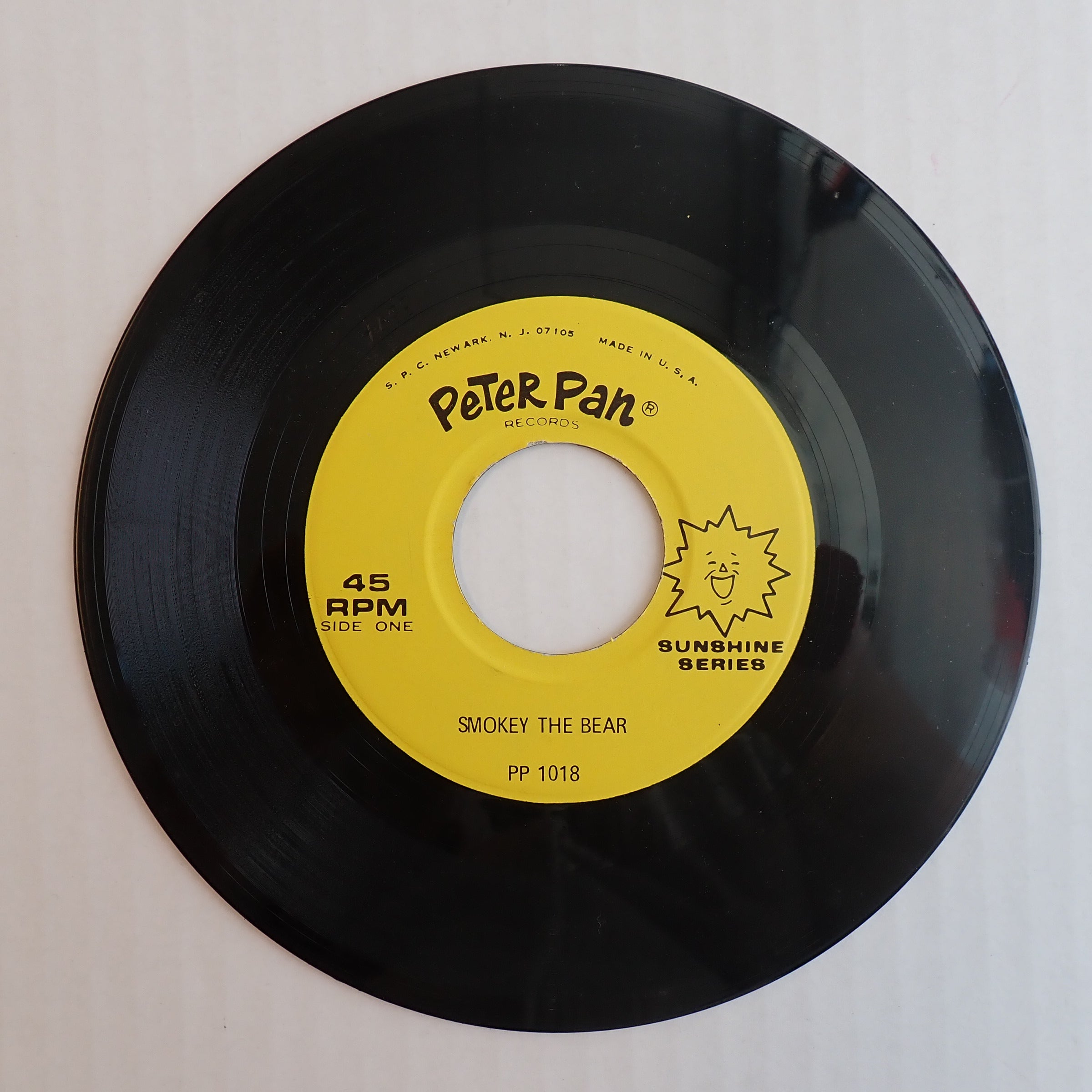 Peter Pan Players And Orchestra – Smokey The Bear - Vinyl
