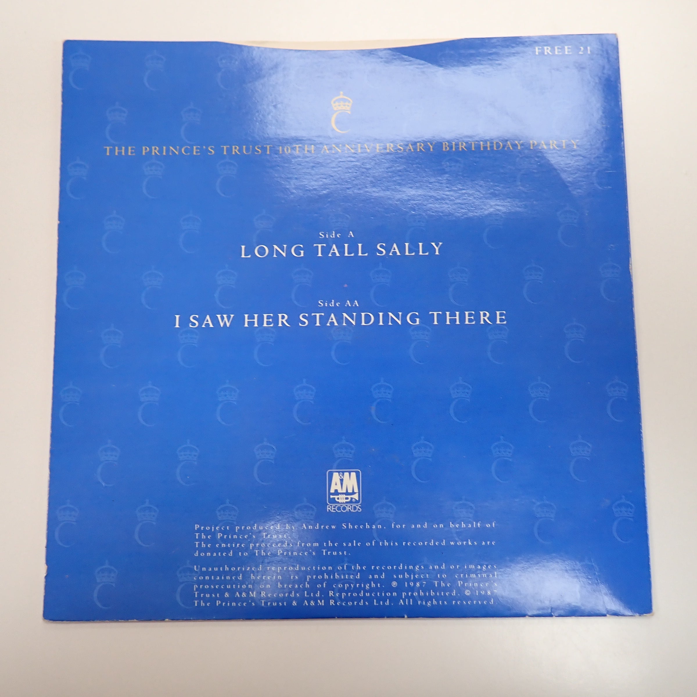 Paul McCartney – Long Tall Sally / I Saw Her Standing There - Vinyl