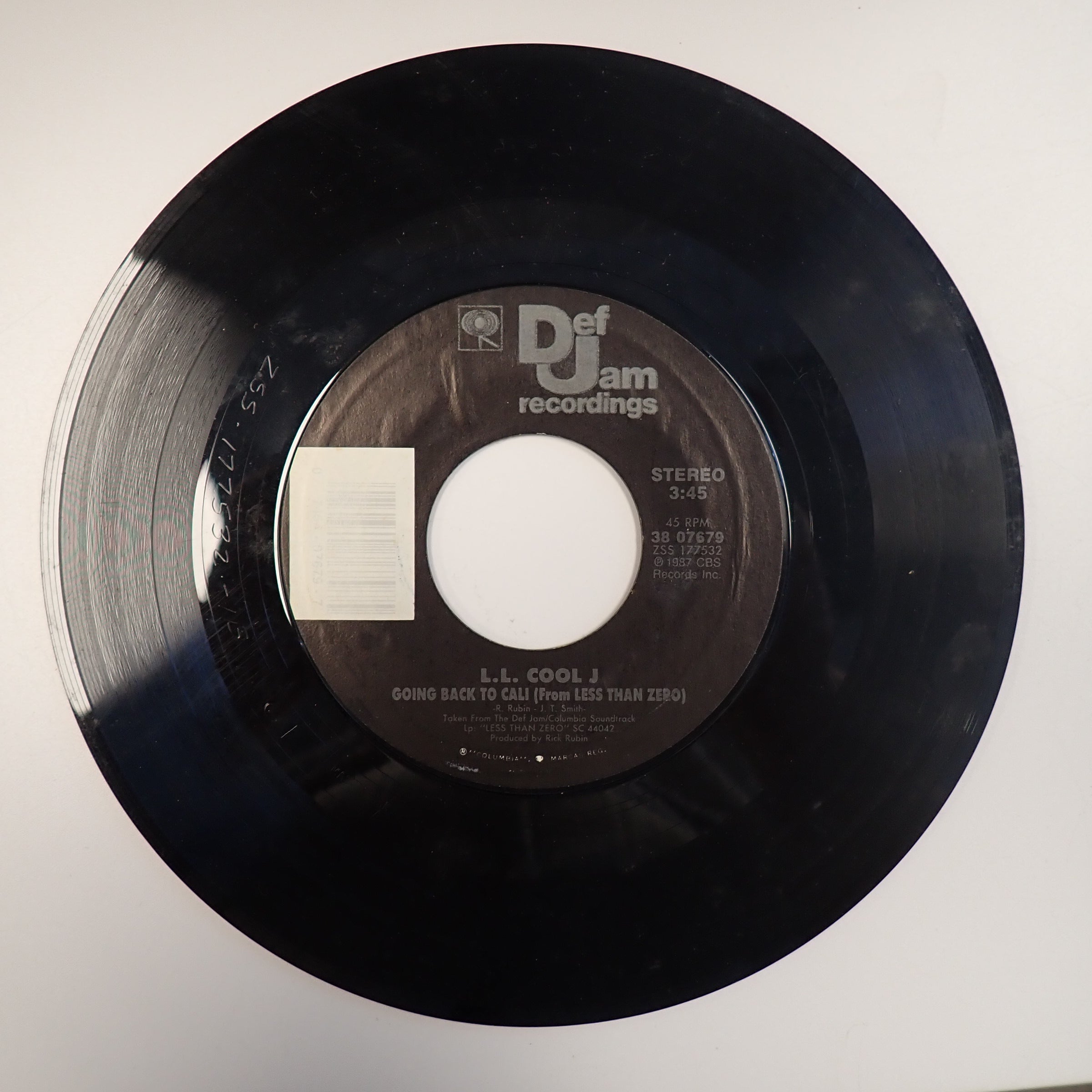 L.L. Cool J – Going Back To Cali / Jack The Ripper - Vinyl