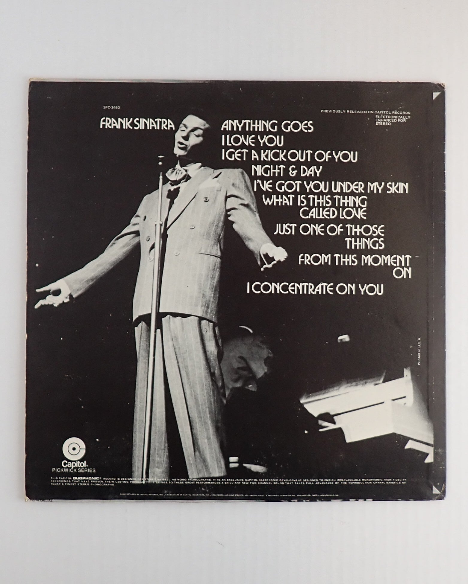 Frank Sinatra ‎– My Cole Porter - Vinyl
