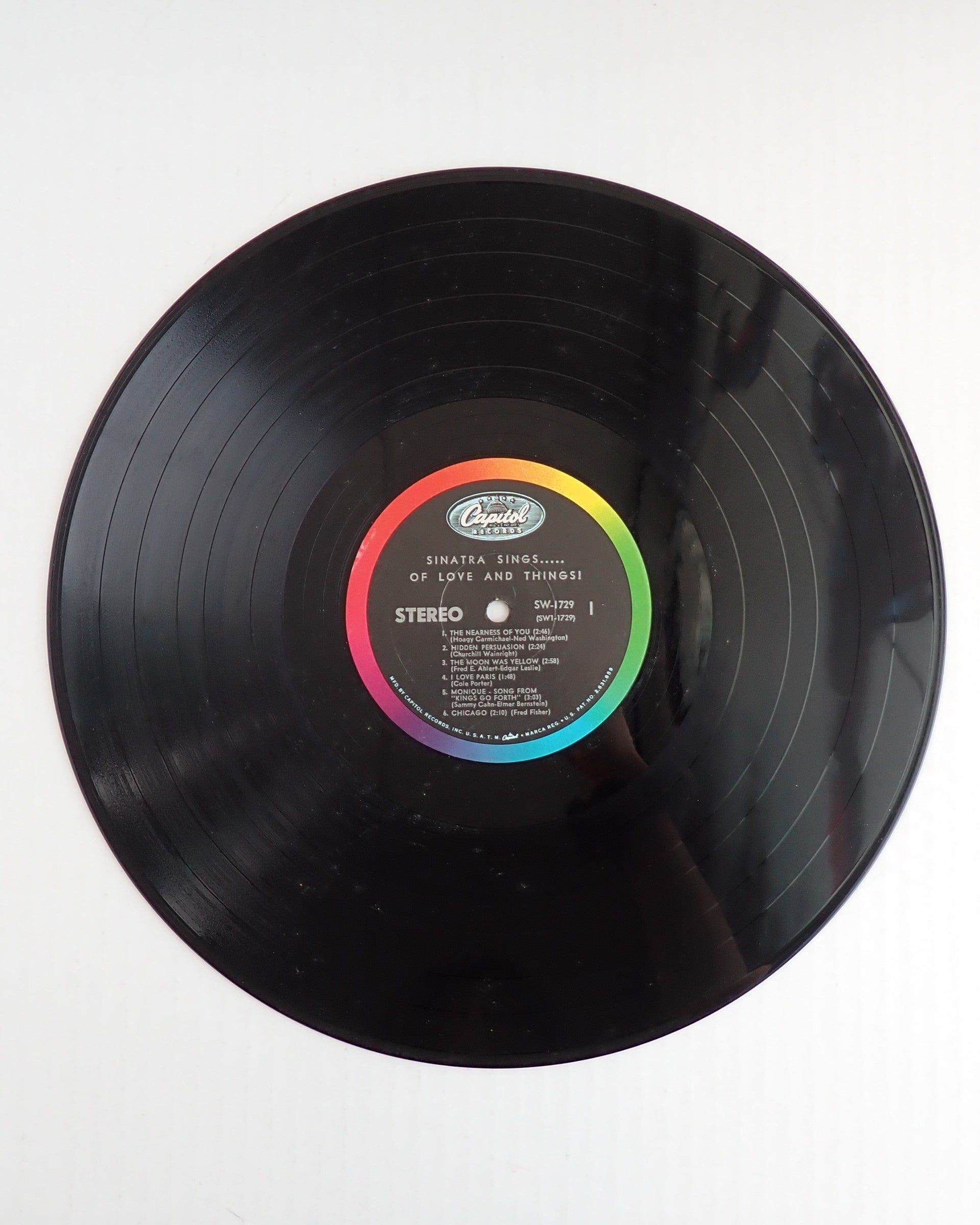 Frank Sinatra – Sinatra Sings...Of Love And Things - Vinyl