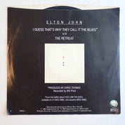 Elton John - I Guess That's Why They Call It The Blues - Vinyl