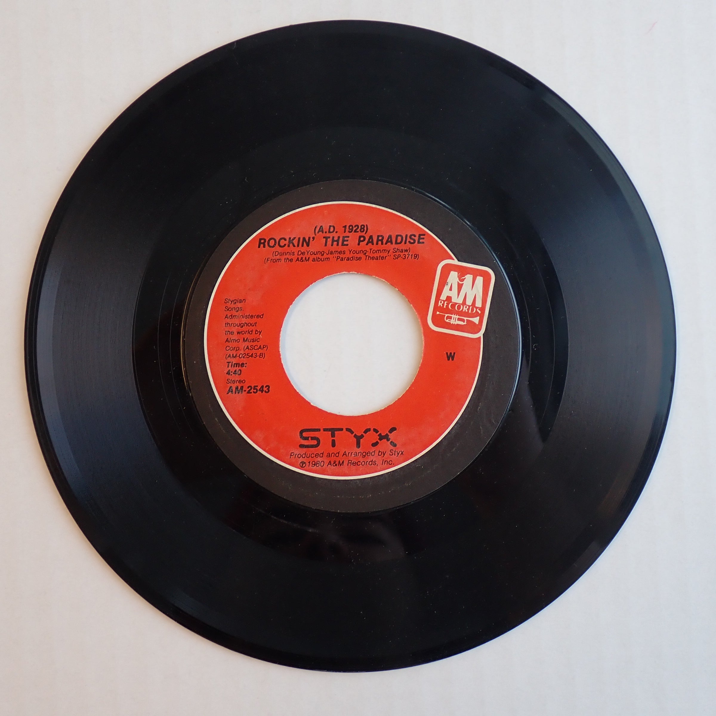 Styx - Don't Let It End - Vinyl