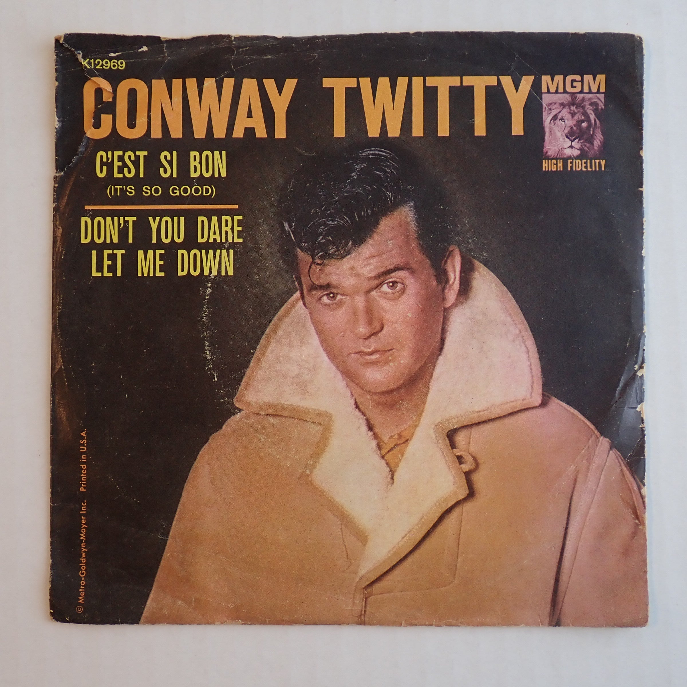 Conway Twitty - Don't You Dare Let Me Down - Vinyl