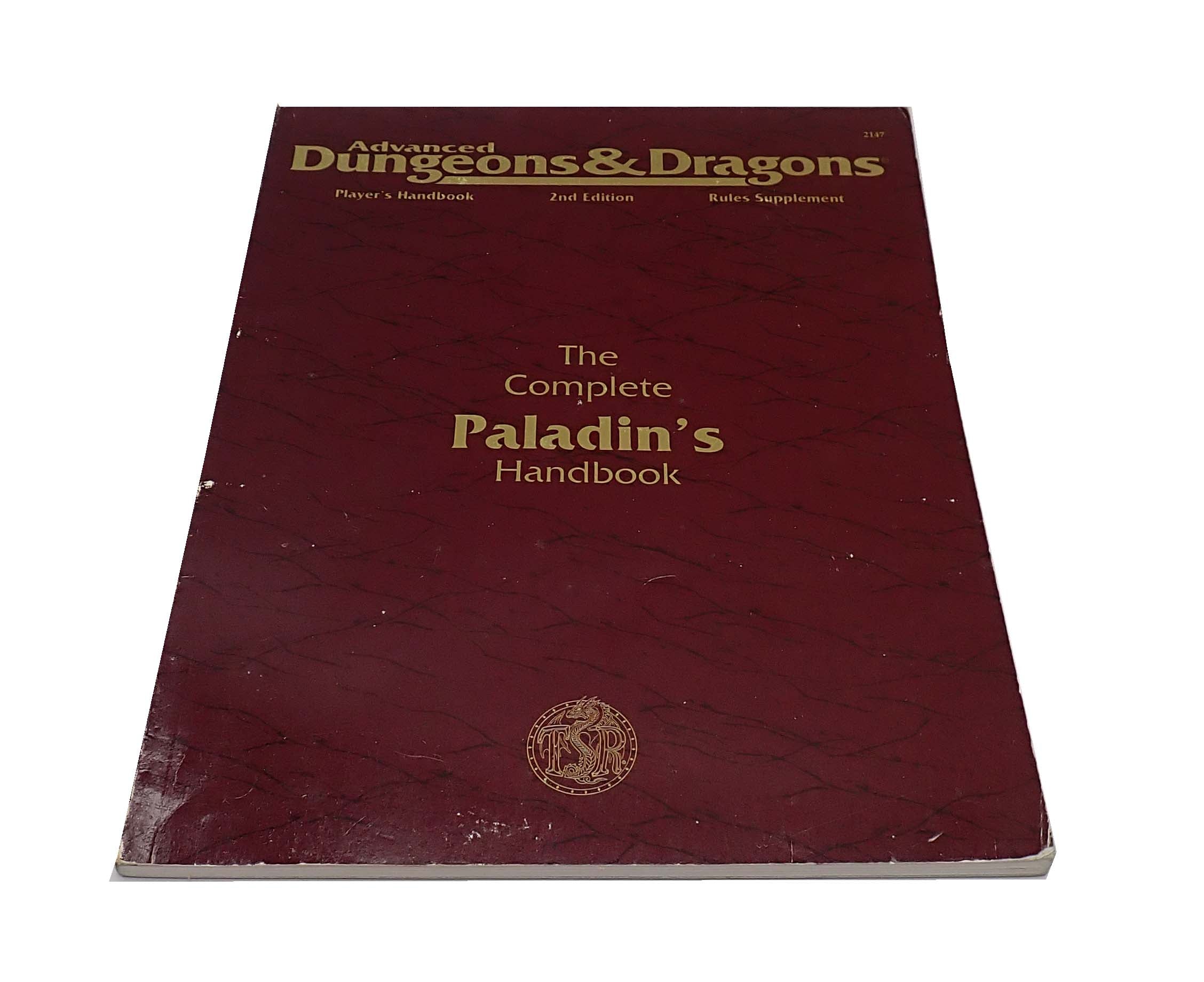 Advanced D&D 2nd Edition: The Complete Paladin’s Handbook - RPG (Pre-Owned)