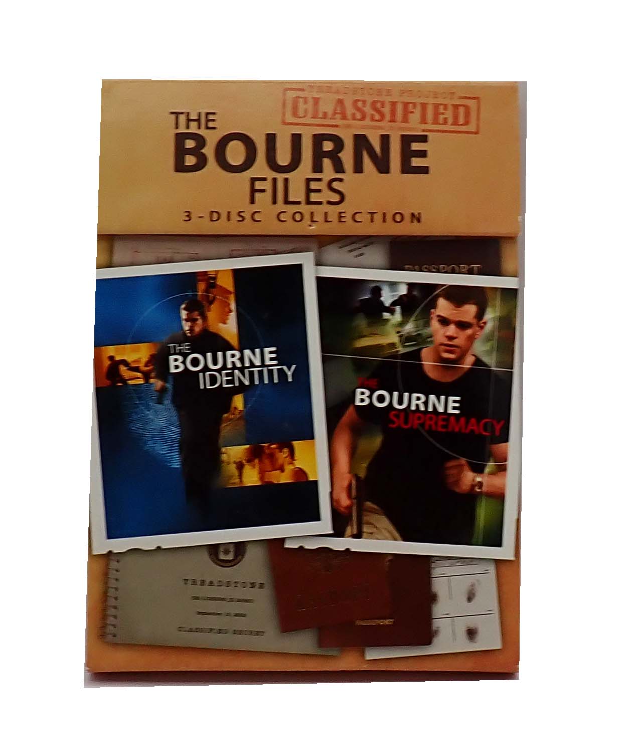 The Bourne Files: 3 Disc Collection - DVD (Pre-Owned)