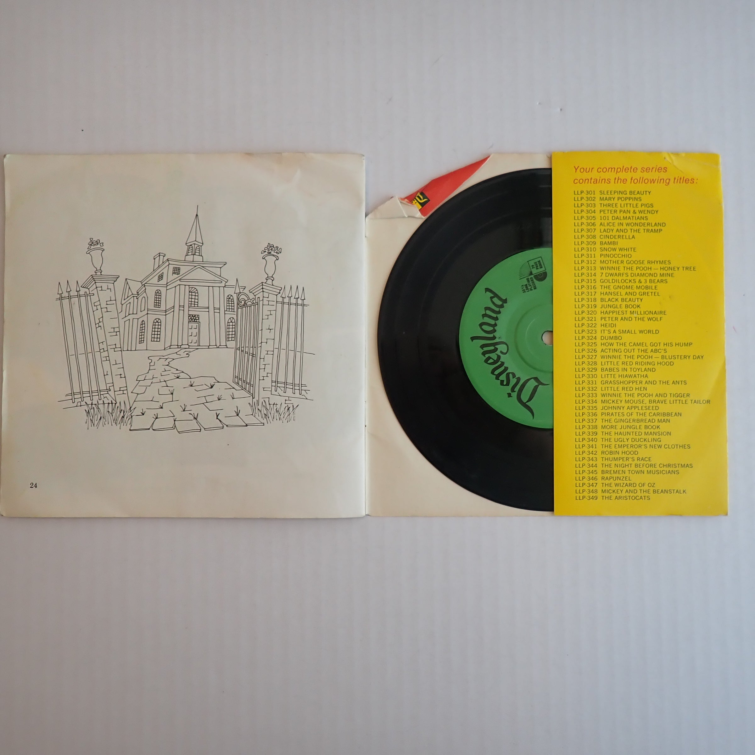 Disneyland - Walt Disney's The Haunted Mansion - Vinyl