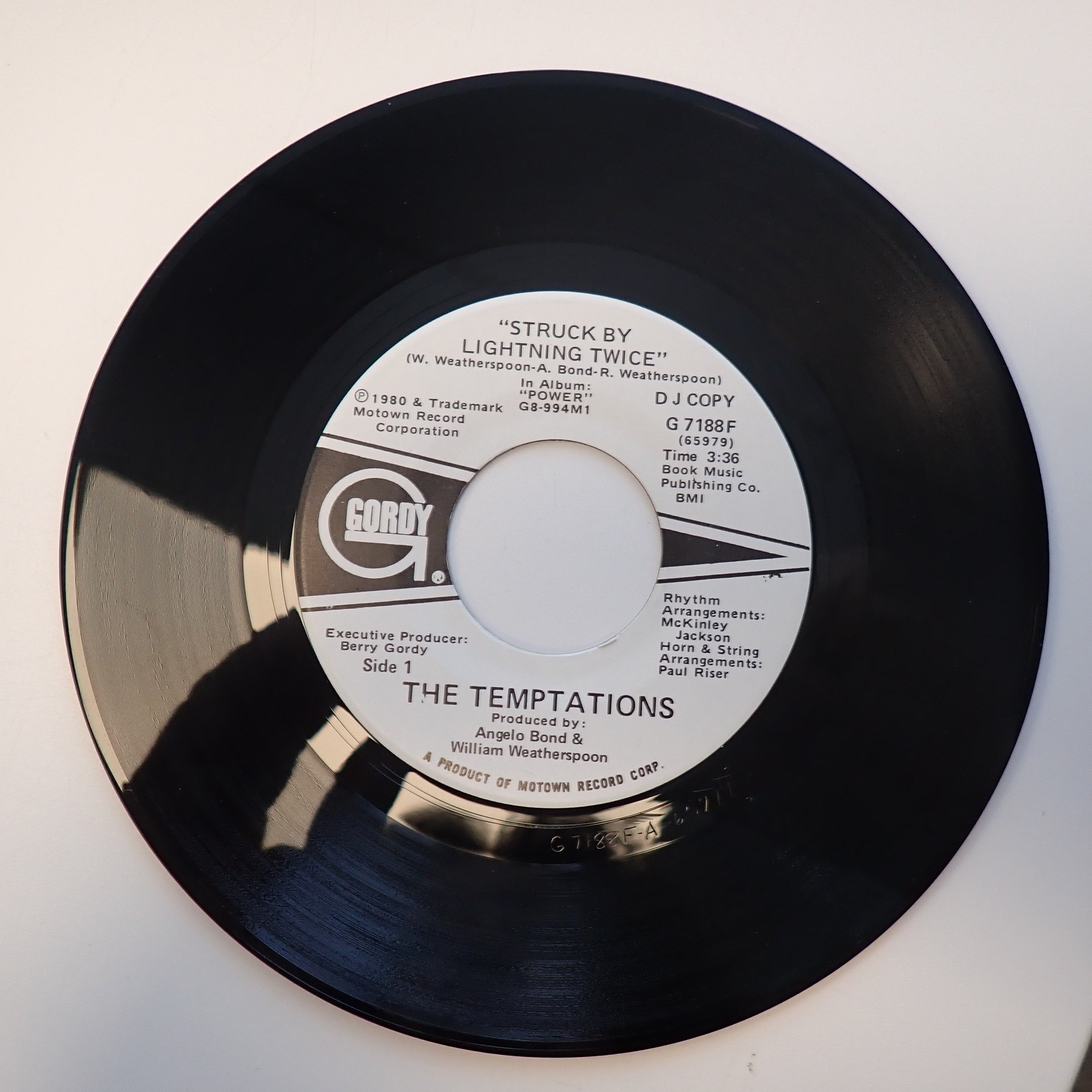 The Temptations - Struck By Lightning Twice - Vinyl