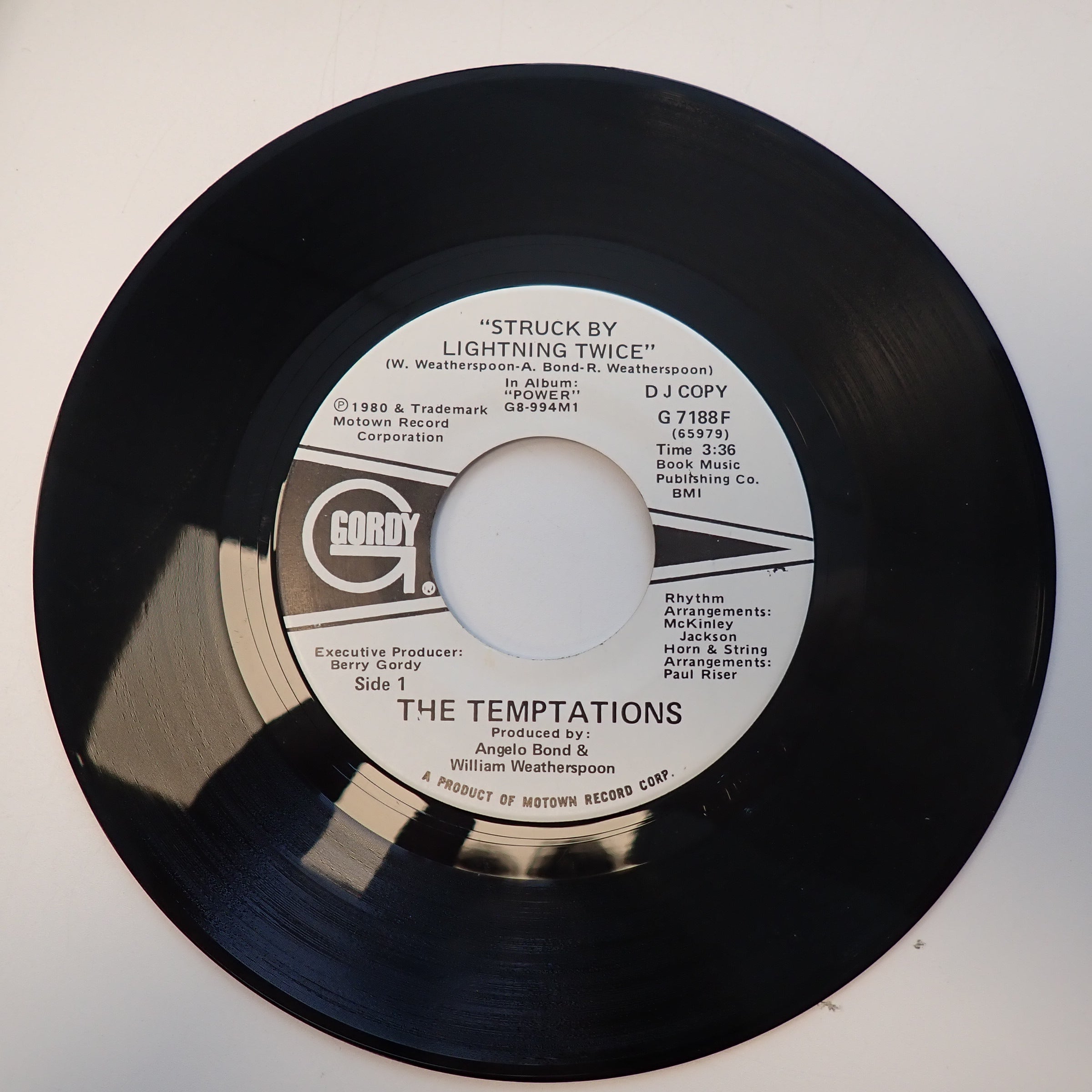 The Temptations - Struck By Lightning Twice - Vinyl