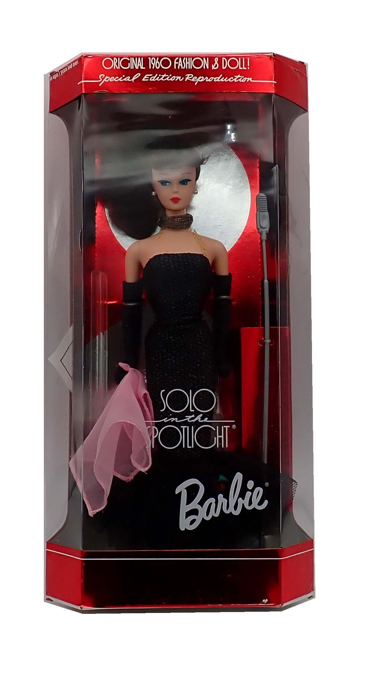 Solo in the Spotlight Barbie 1960s Fashion Reproduction (Dark Hair) - (Pre-Owned)