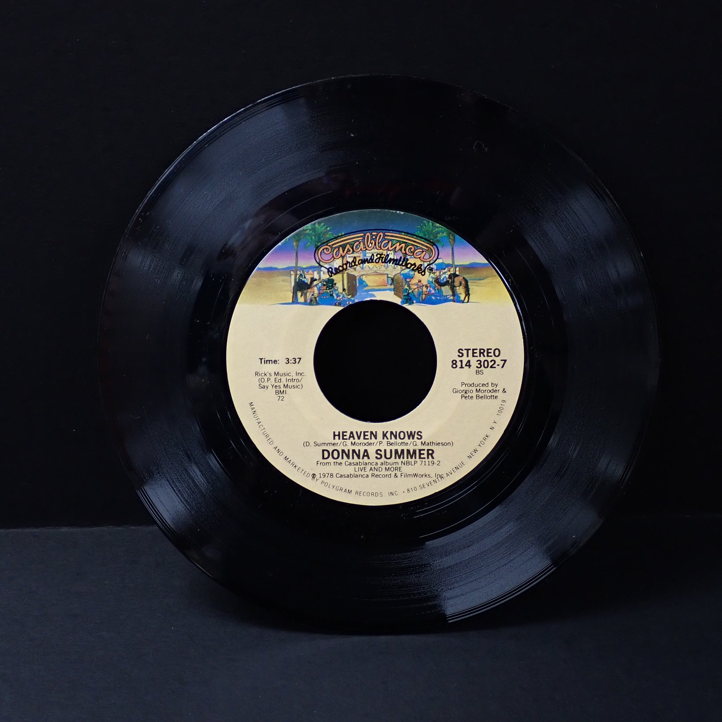 Donna Summer - Hot Stuff/Heaven Knows - Vinyl