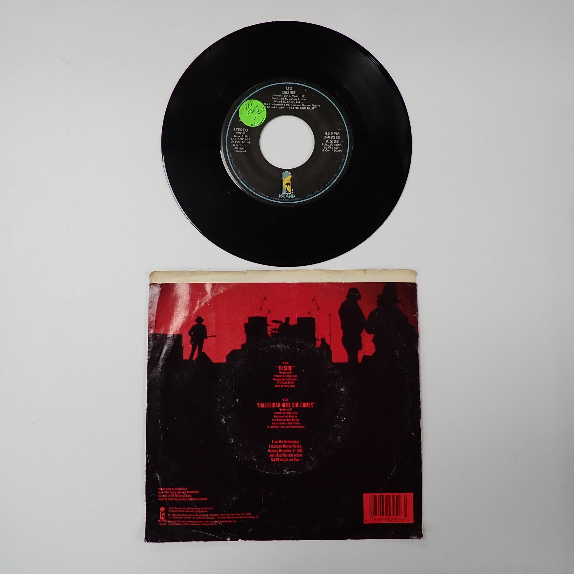 U2 - Desire - Vinyl