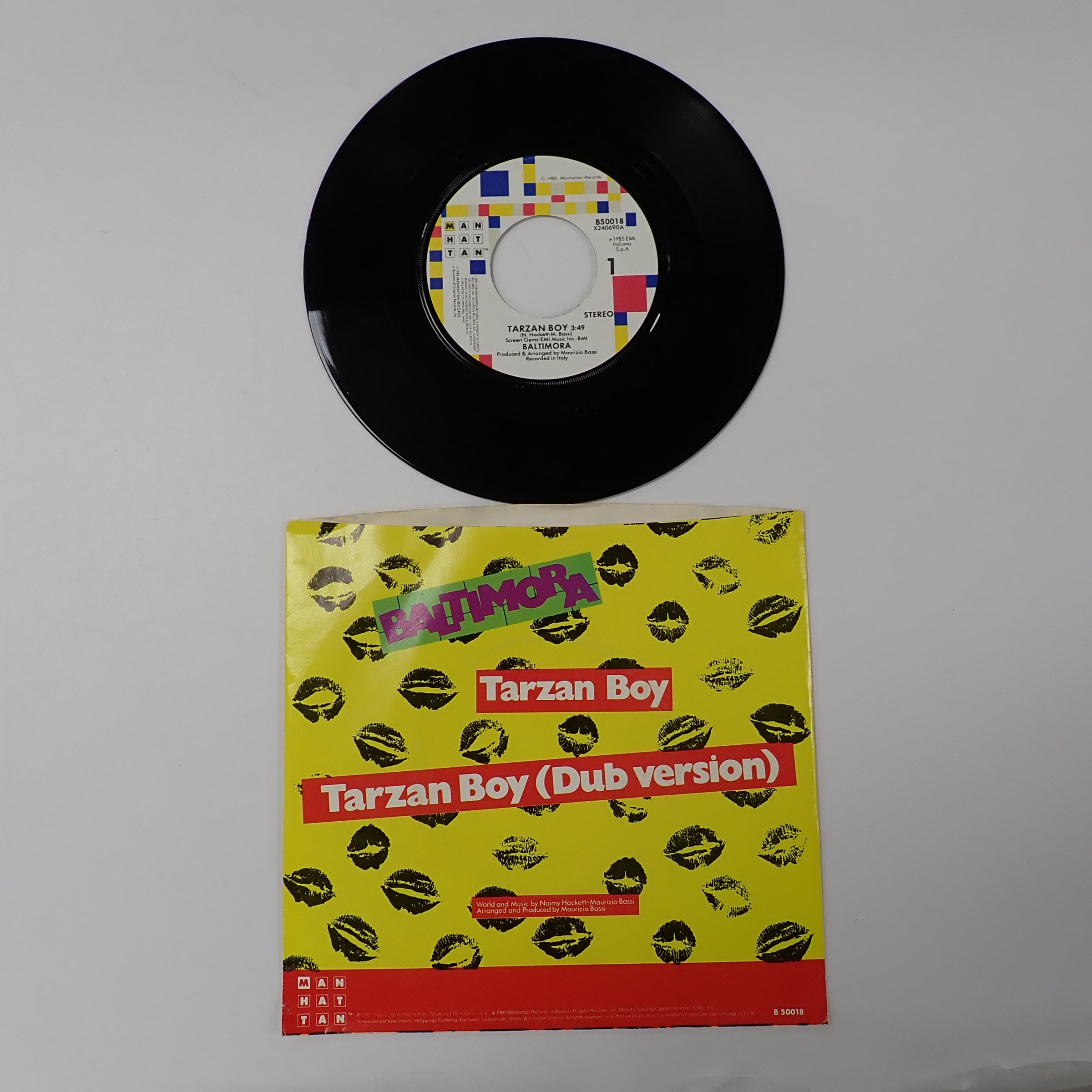 Baltimora - Tarzan Boy/Tarzan Boy (Dub Version) - Vinyl
