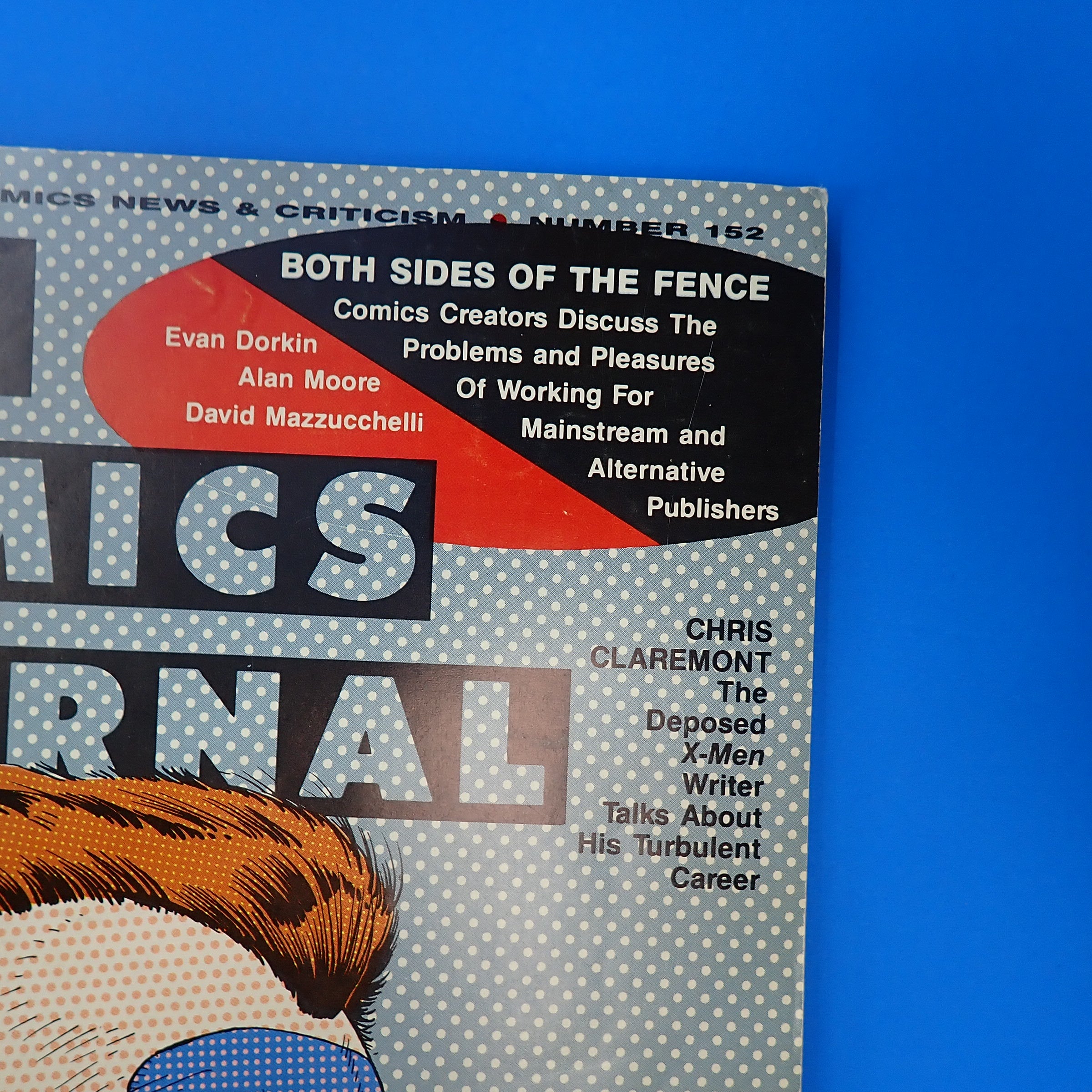 Comics Journal #152 (1992) - FN (6.0) - McFarlane & Alan Moore Interviews