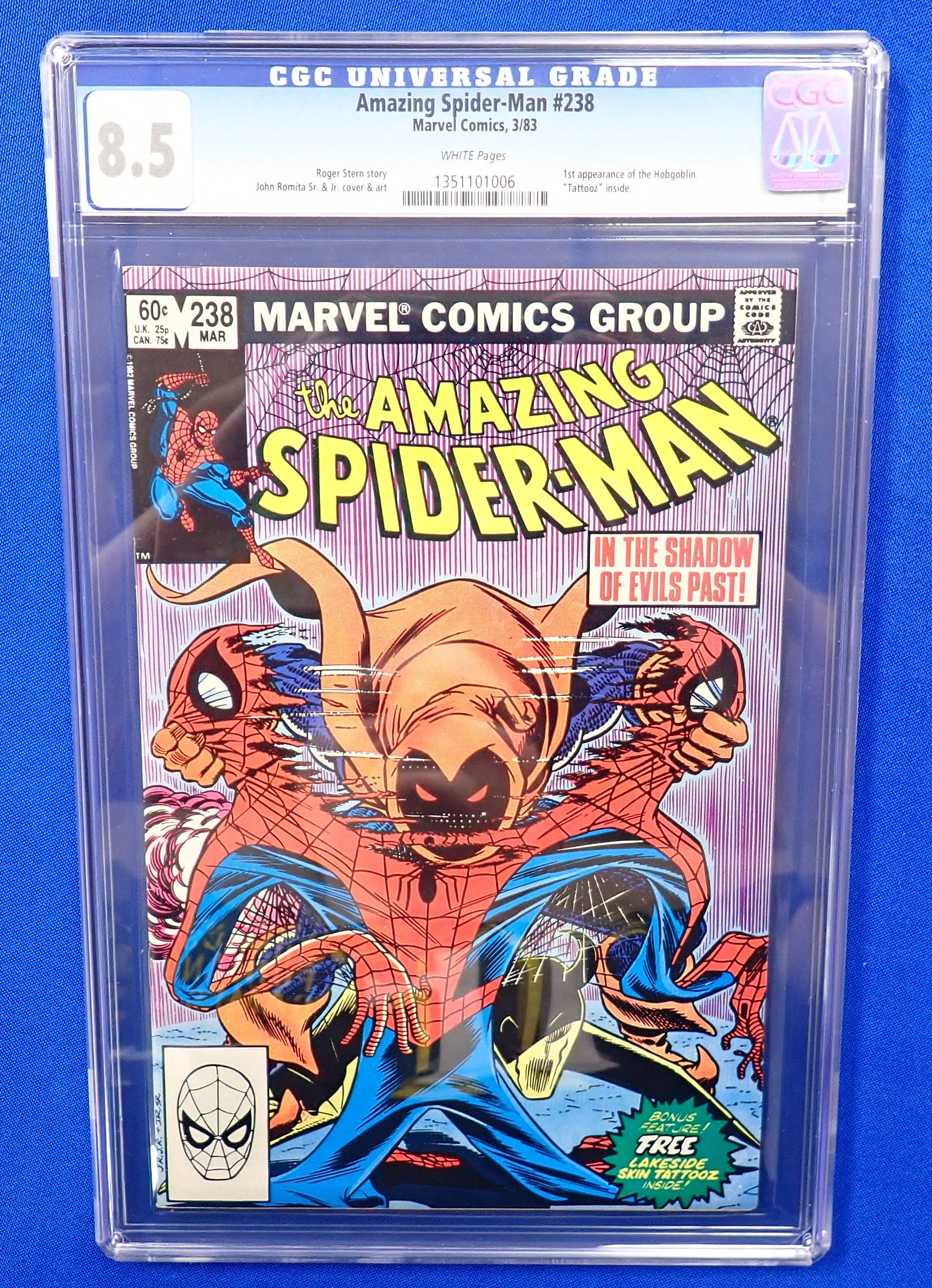 Amazing Spider-Man #238 (1983) - CGC 8.5 - 1st App. of Hobgoblin