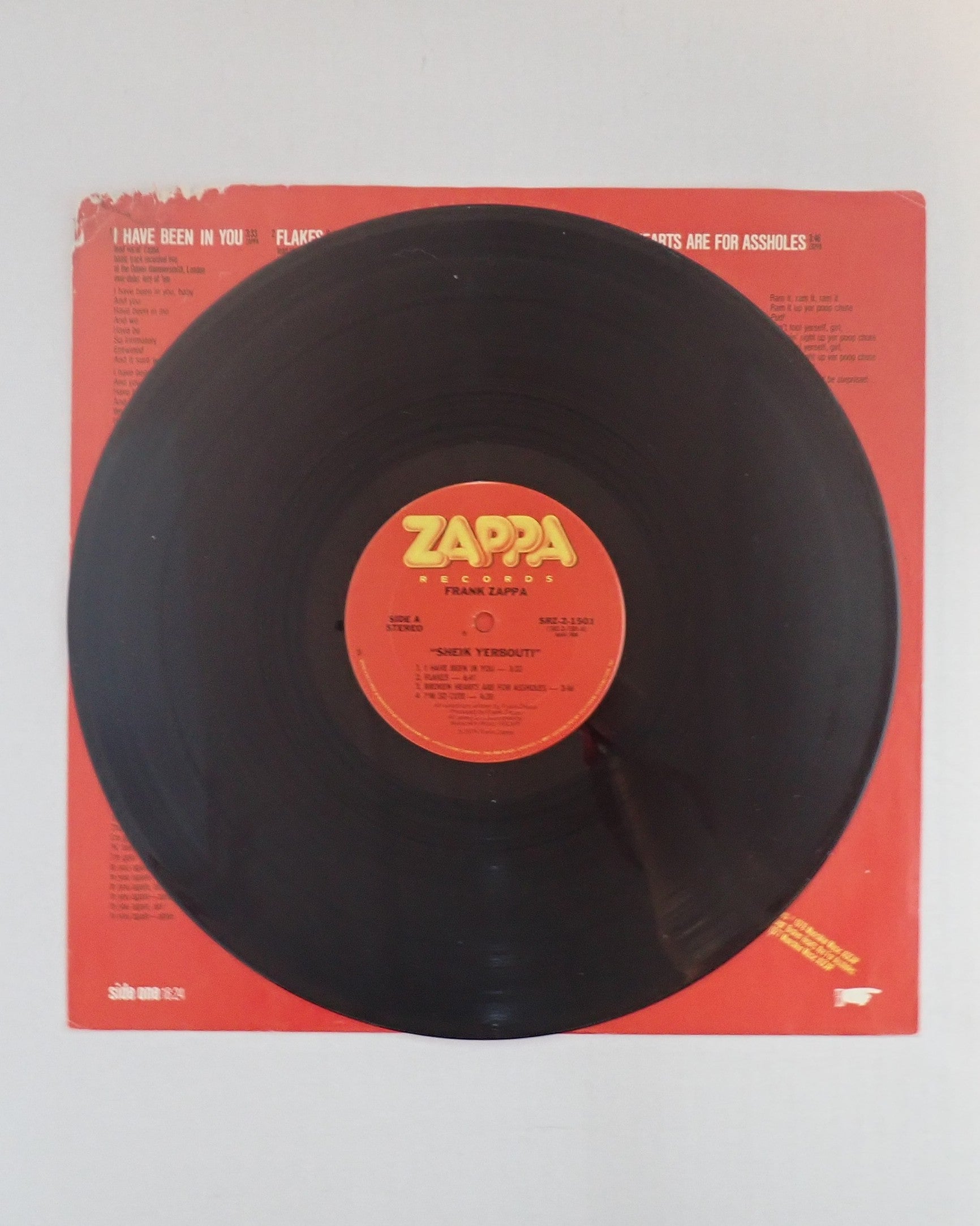 Frank Zappa ‎– Sheik Yerbouti - Vinyl