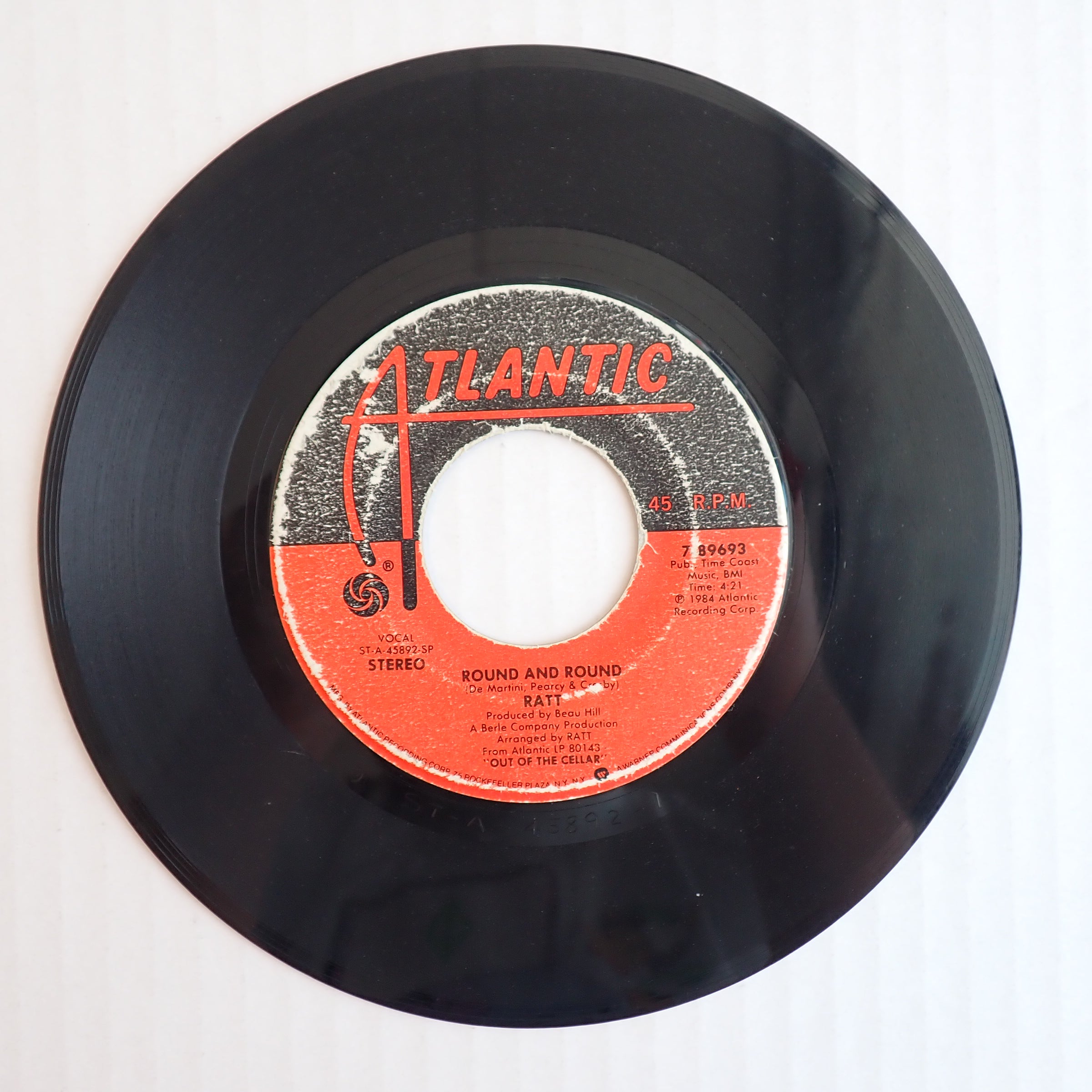Ratt - The Morning After / Round and Round (Loose) - Vinyl