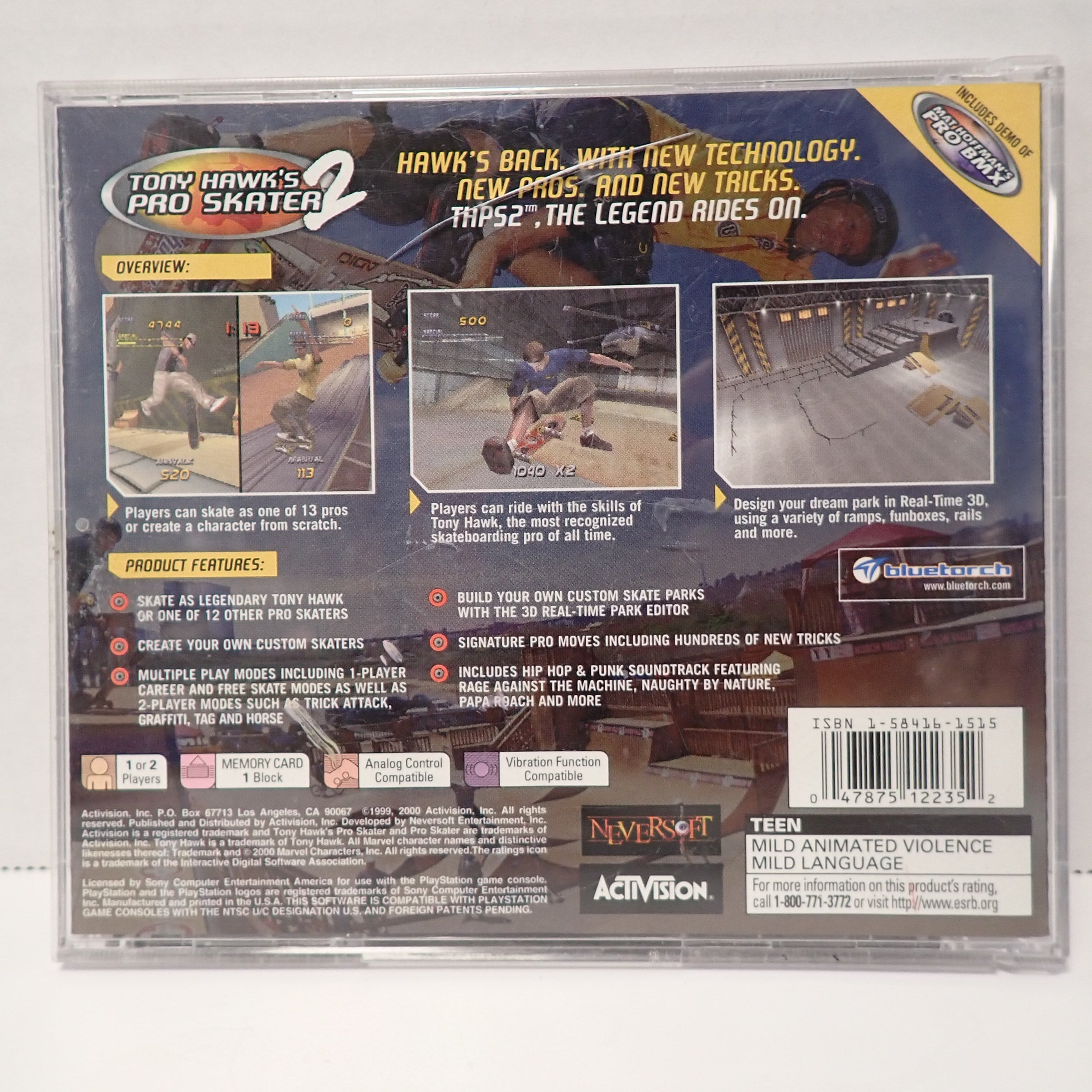 Tony Hawk's Pro Skater 2 - PS1