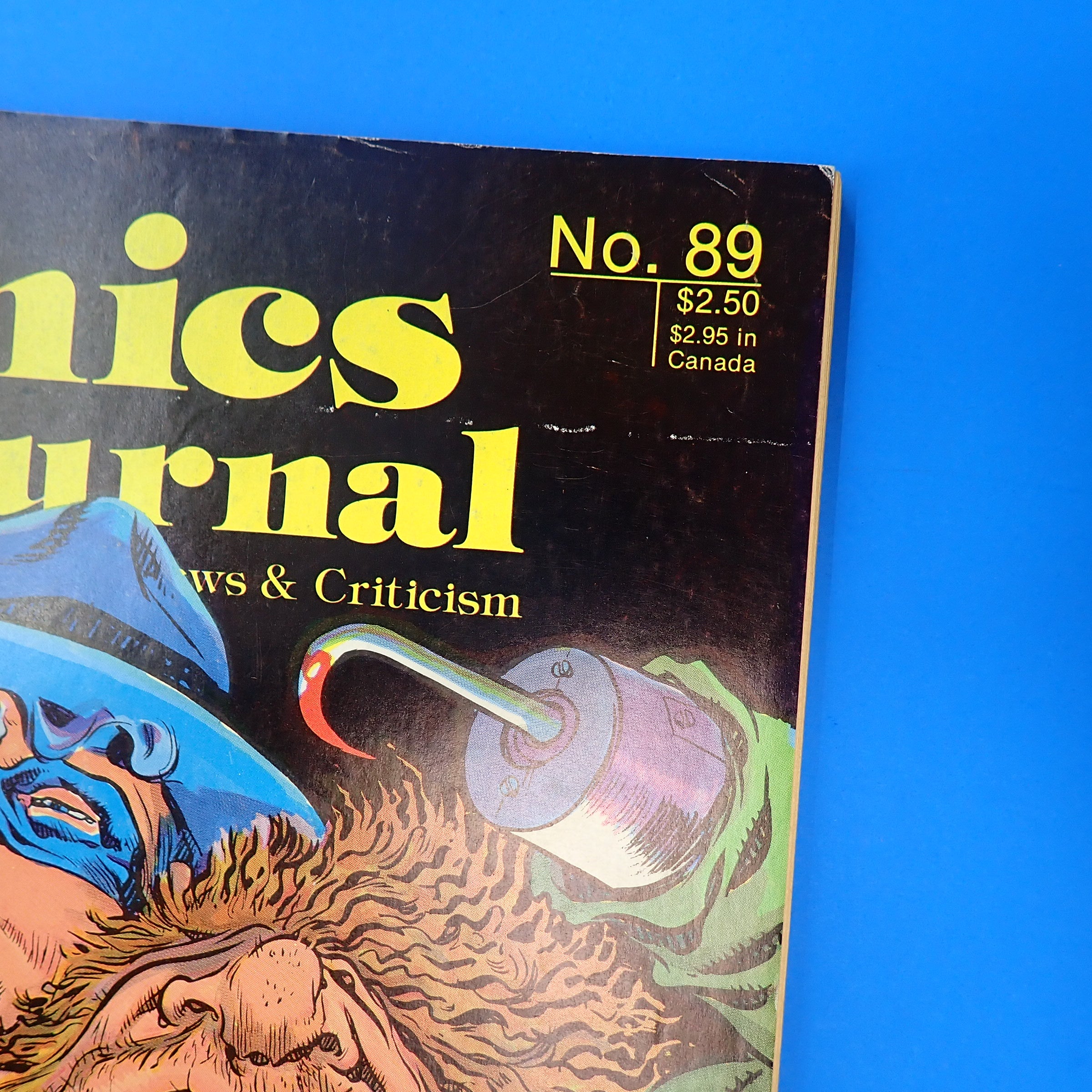 Comics Journal #89 (1984) - VG (4.0) - TMNT Leo App. Predating Issue #1