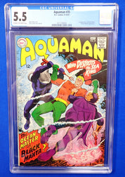 Aquaman #35 (1967) - CGC 5.5 - 1st App. Black Manta