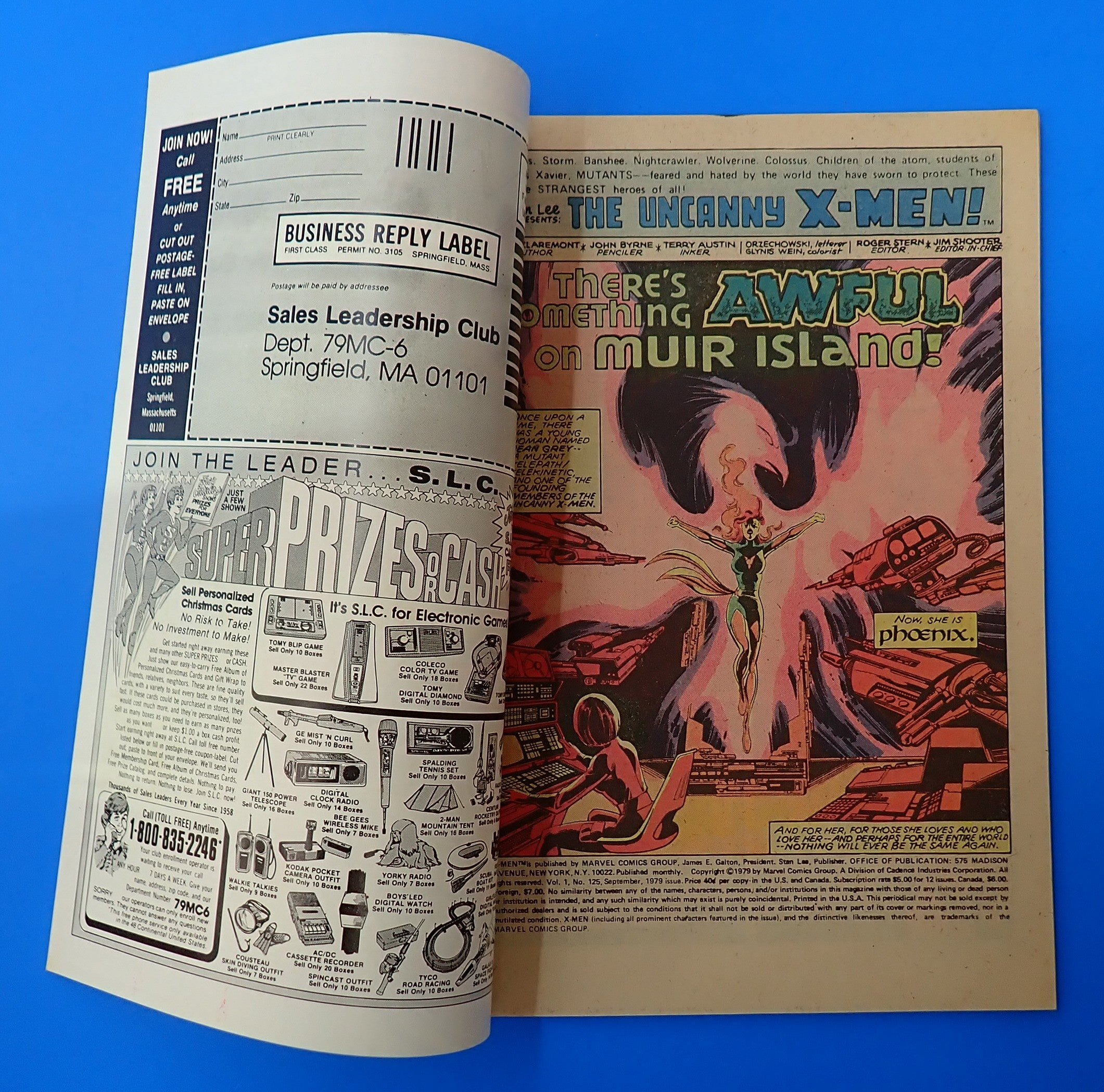 X-Men #125 (1979) - VF (8.0) - 1st Cameo App. Proteus