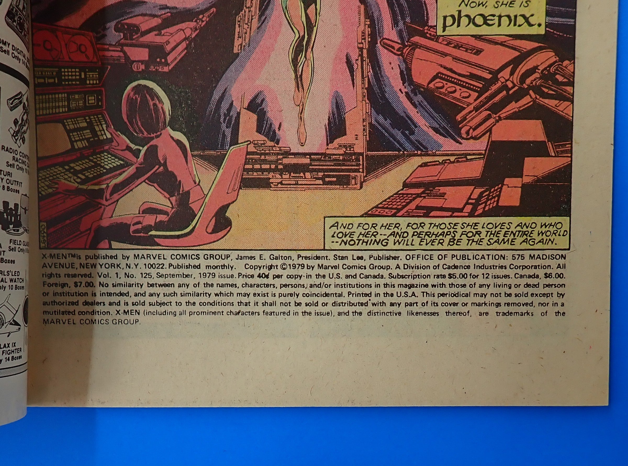 X-Men #125 (1979) - VF (8.0) - 1st Cameo App. Proteus