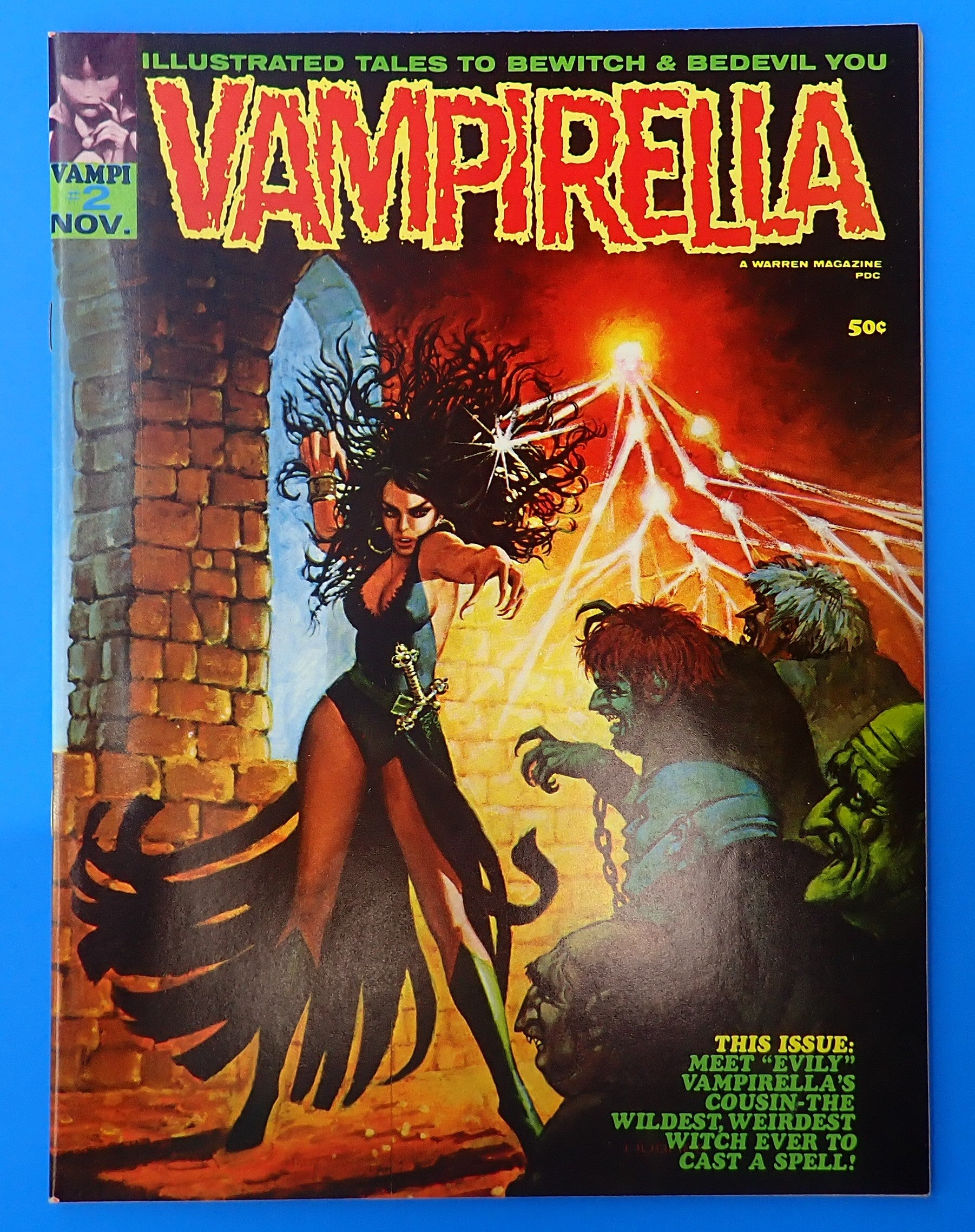 Vampirella #2 (1969) - VF+/NM (8.5-9.0) - 2nd App. Vampirella