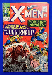 X-Men #12 (1965) - VG+ (4.5) - Origin of Professor X