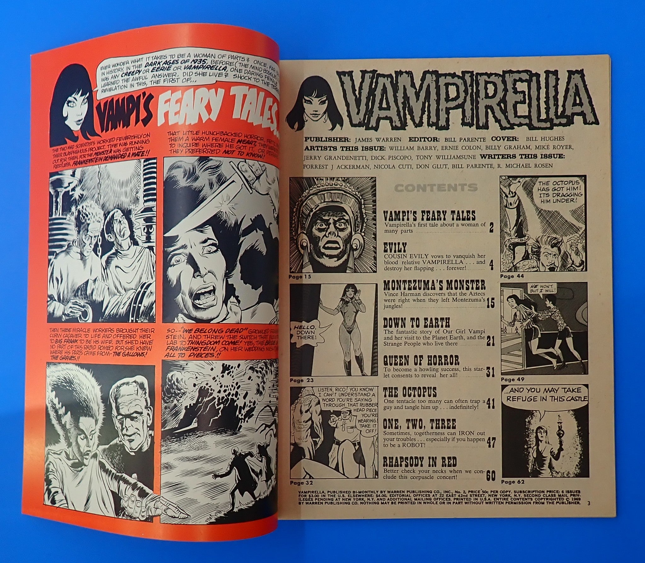 Vampirella #2 (1969) - VF+/NM (8.5-9.0) - 2nd App. Vampirella
