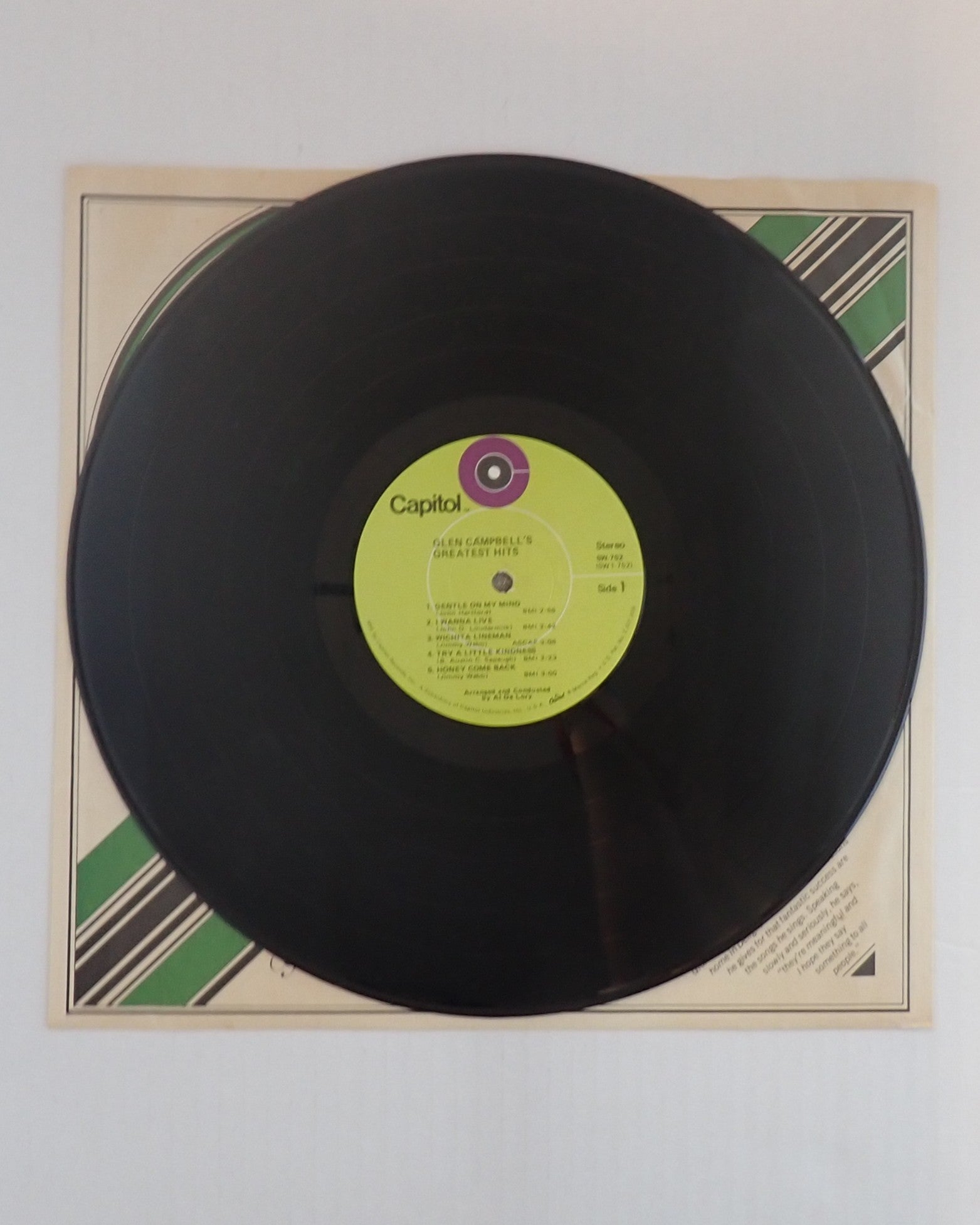 Glen Campbell ‎– Glen Campbell's Greatest Hits - Vinyl
