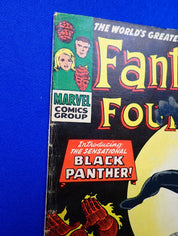 Fantastic Four #52 (1966) - VG+ (4.5) - 1st App. Black Panther