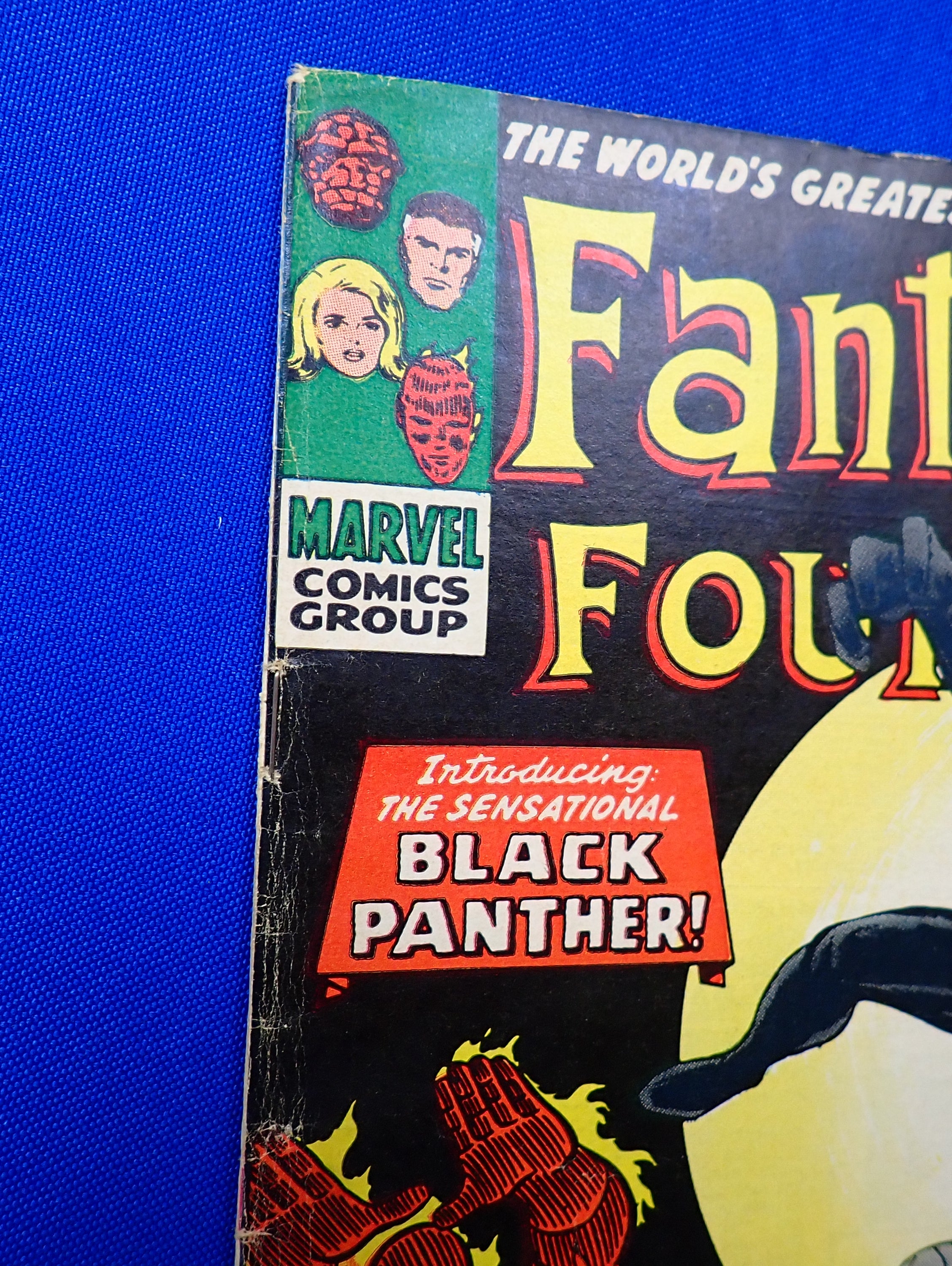 Fantastic Four #52 (1966) - VG+ (4.5) - 1st App. Black Panther