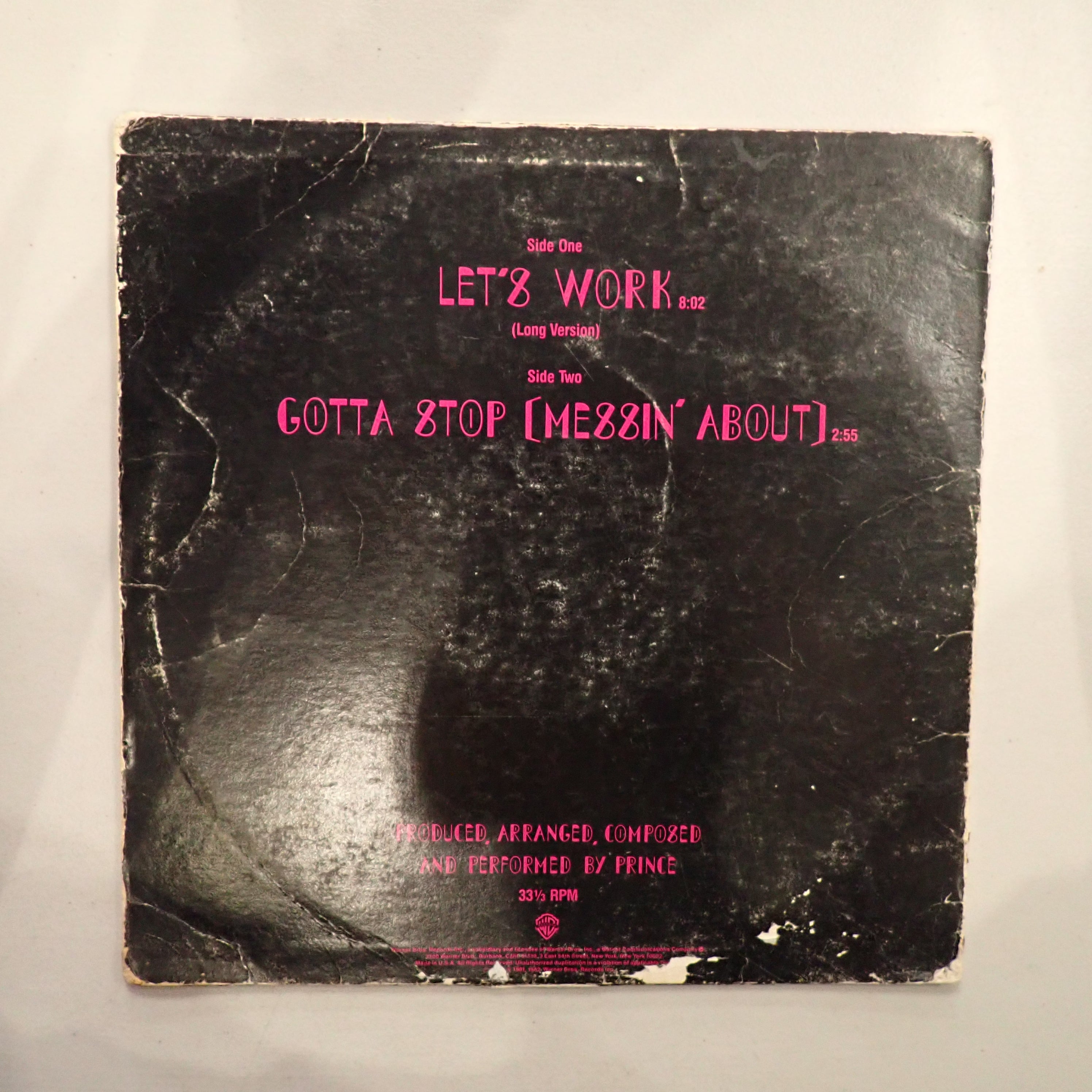 Prince – Let's Work