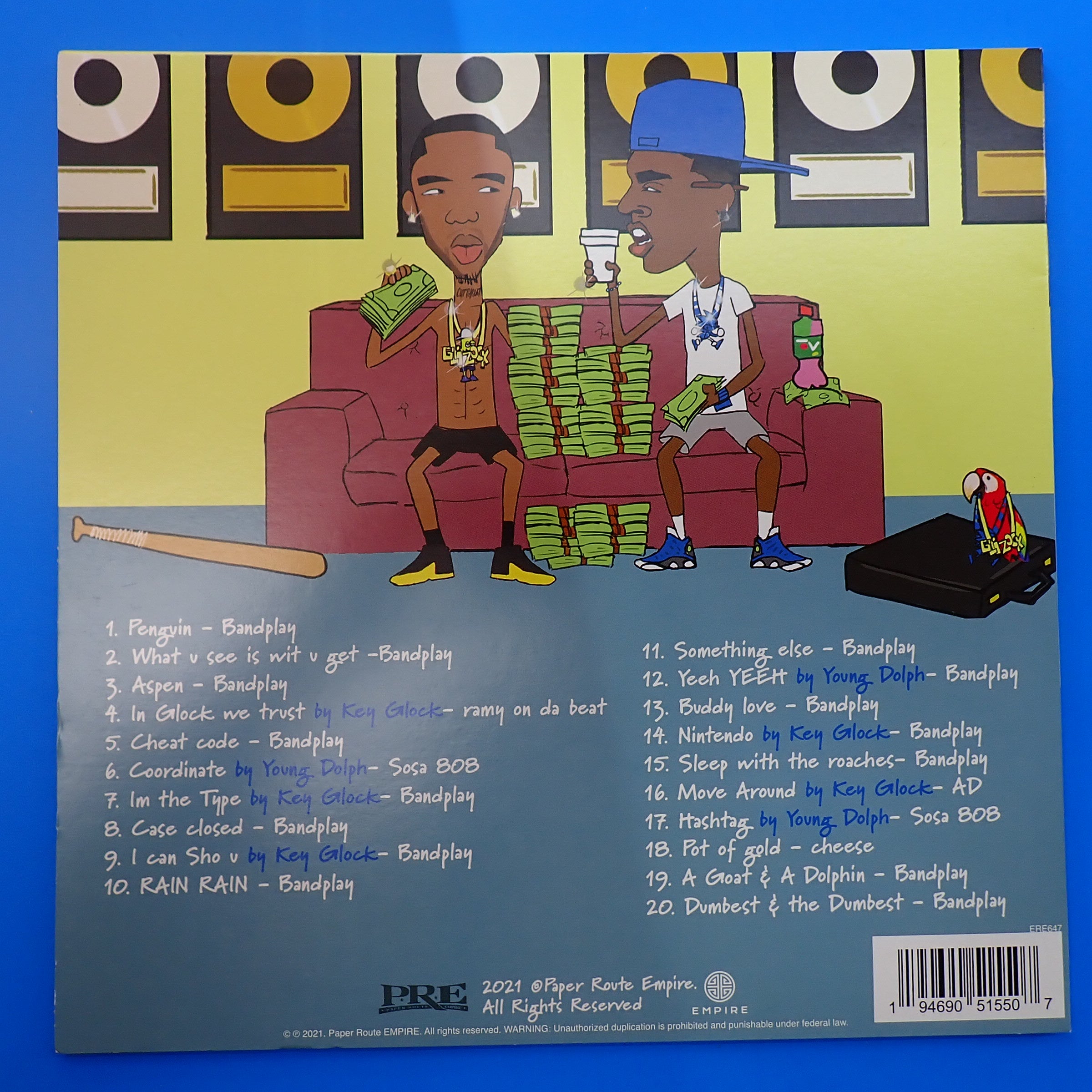 Young Dolph & Key Glock - Dum and Dummer 2 - Vinyl