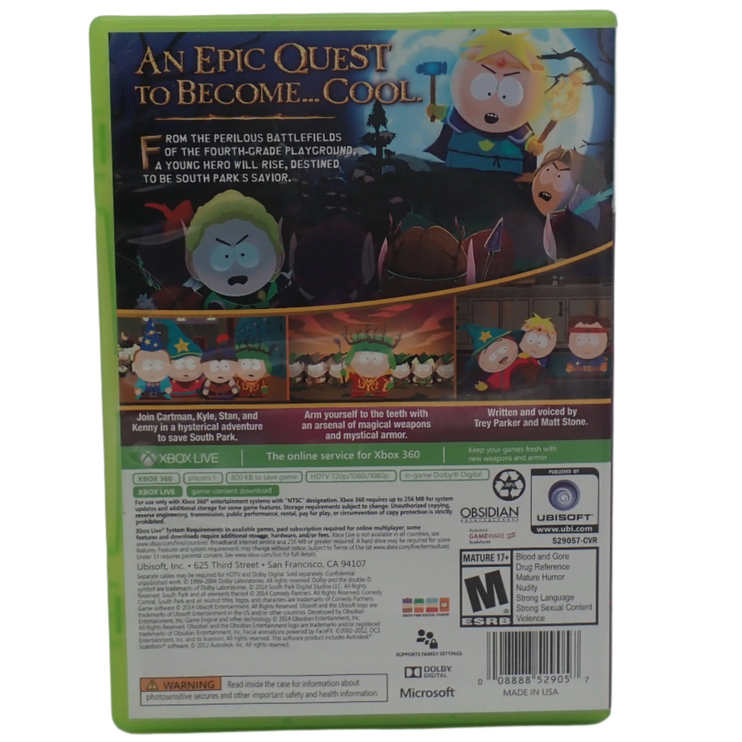 South Park The Stick of Truth - Xbox 360