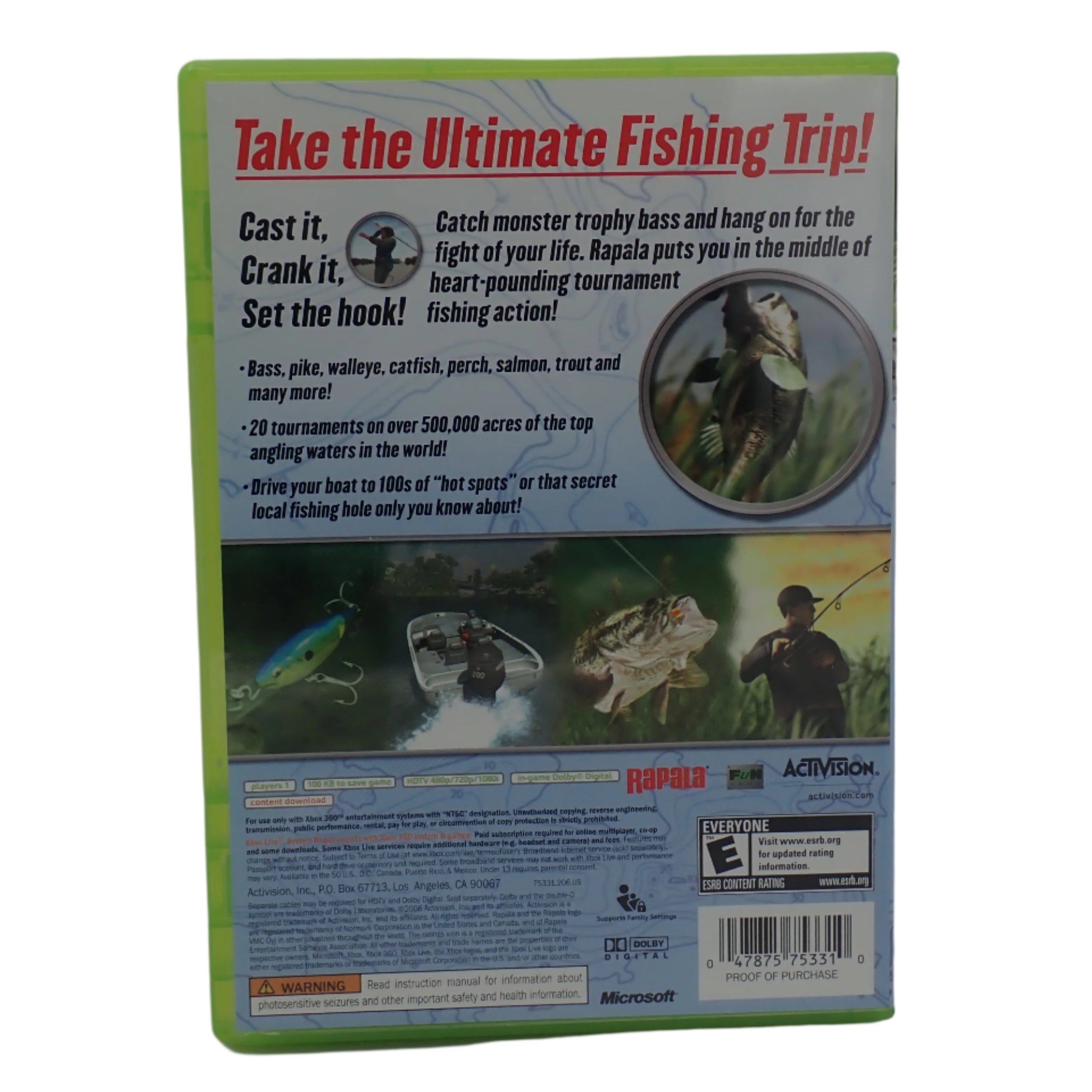 Rapala Tournament Fishing - Xbox 360