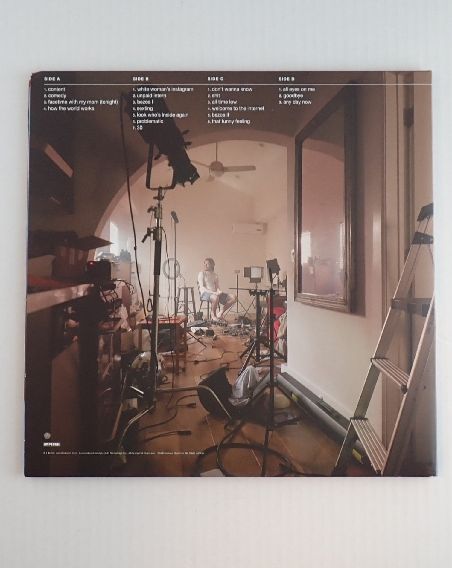 Bo Burnham – Inside (The Songs) - Vinyl